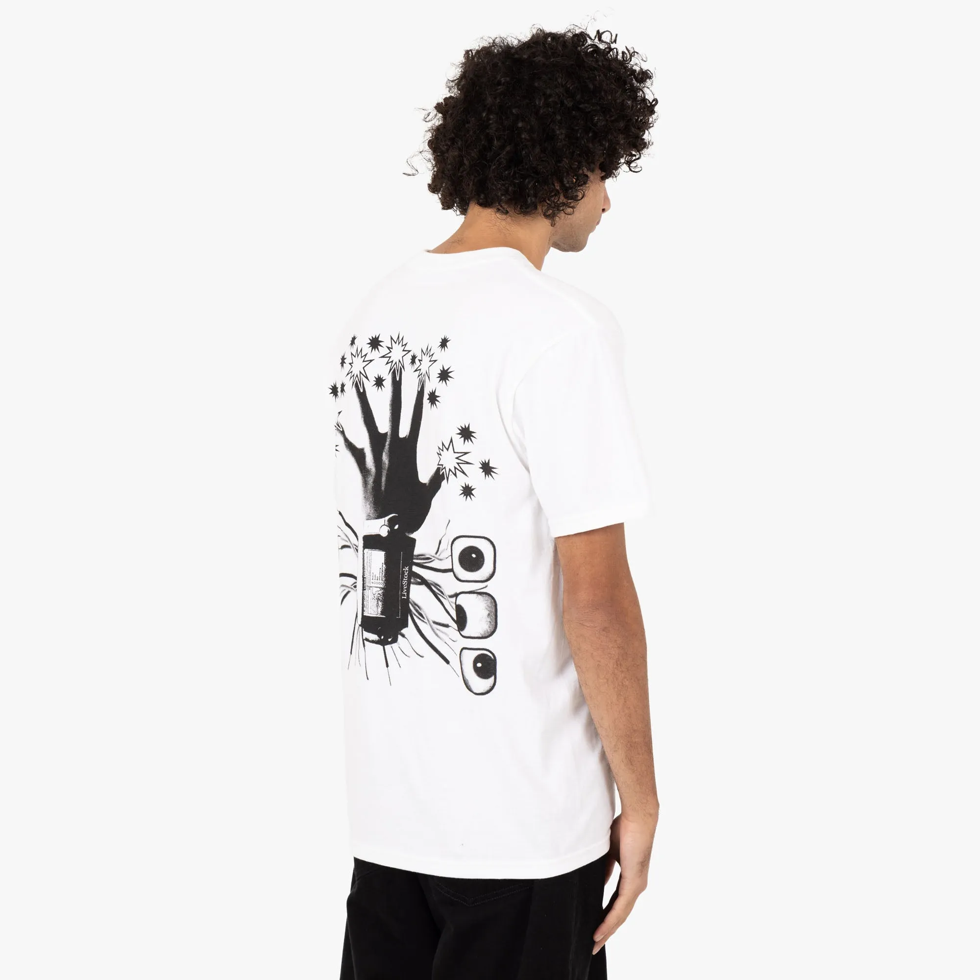 Livestock Chain Logo Early Adopter T-Shirt / Weiß