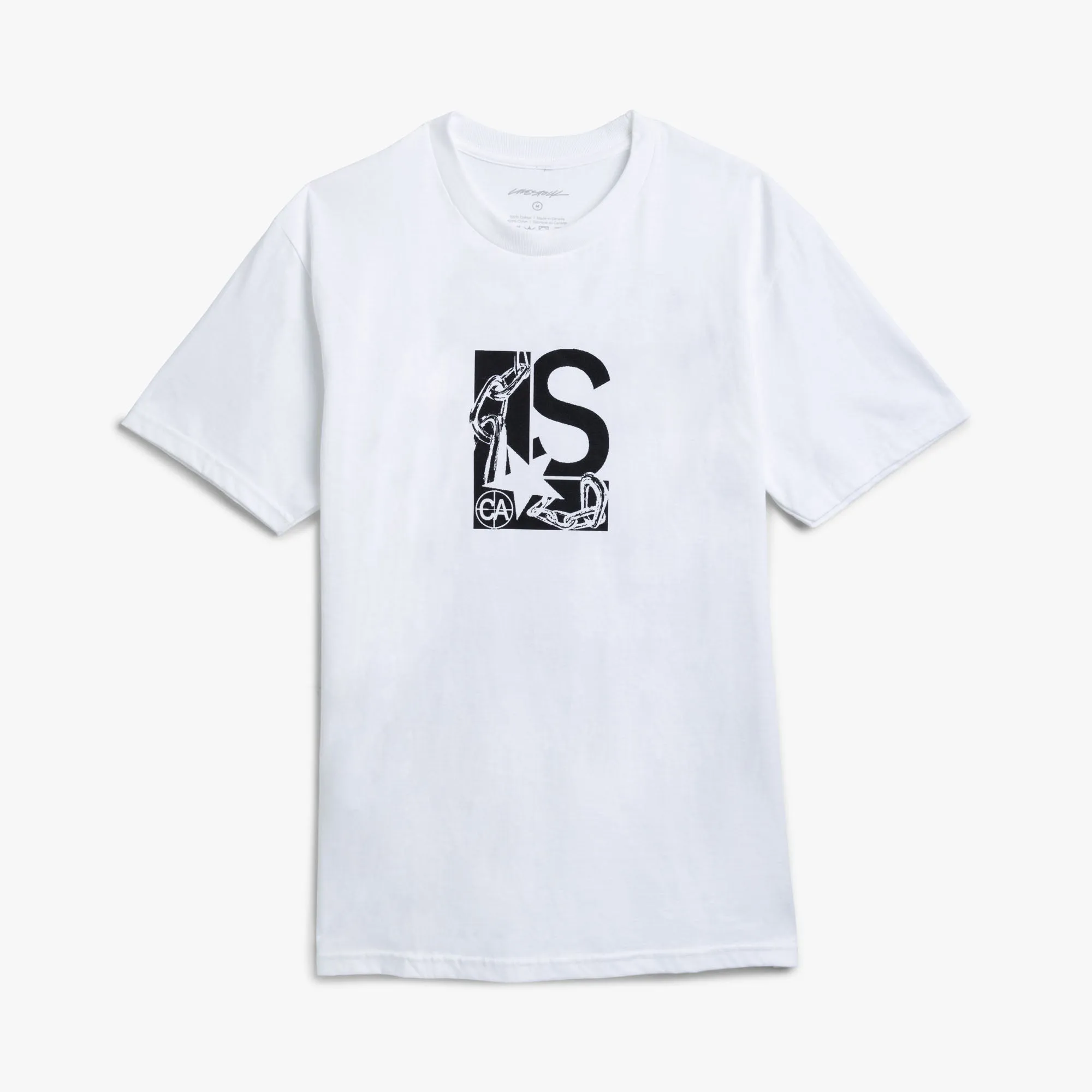 Livestock Chain Logo Early Adopter T-Shirt / Weiß