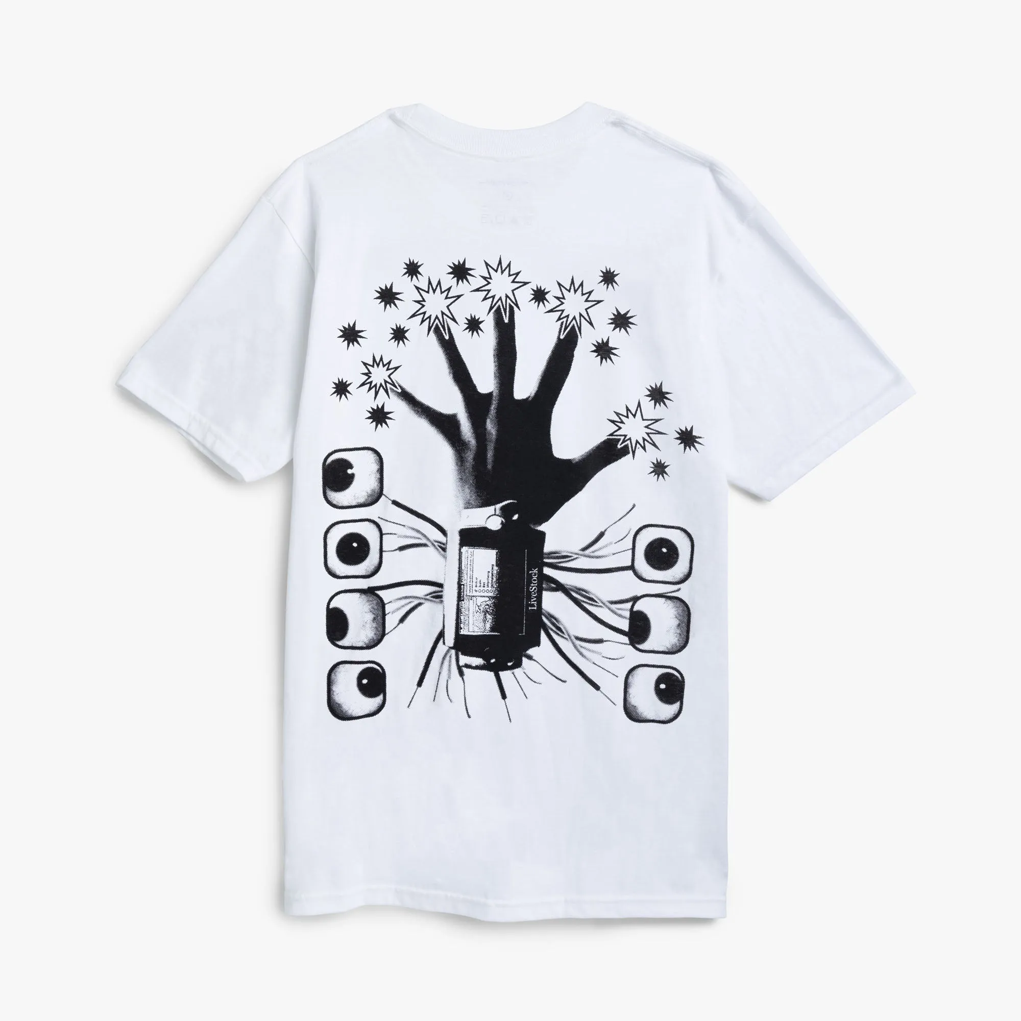 Livestock Chain Logo Early Adopter T-Shirt / Weiß