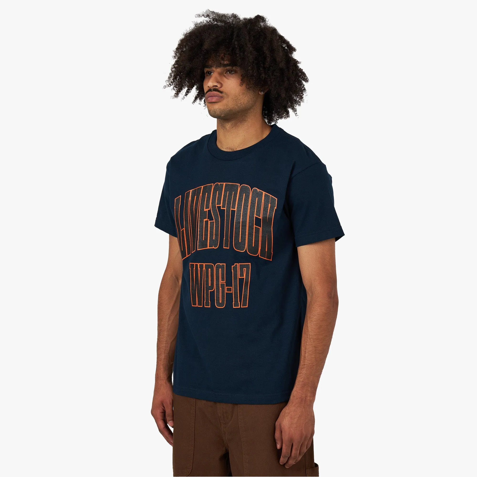 Livestock City T-Shirt Winnipeg / Marineblau