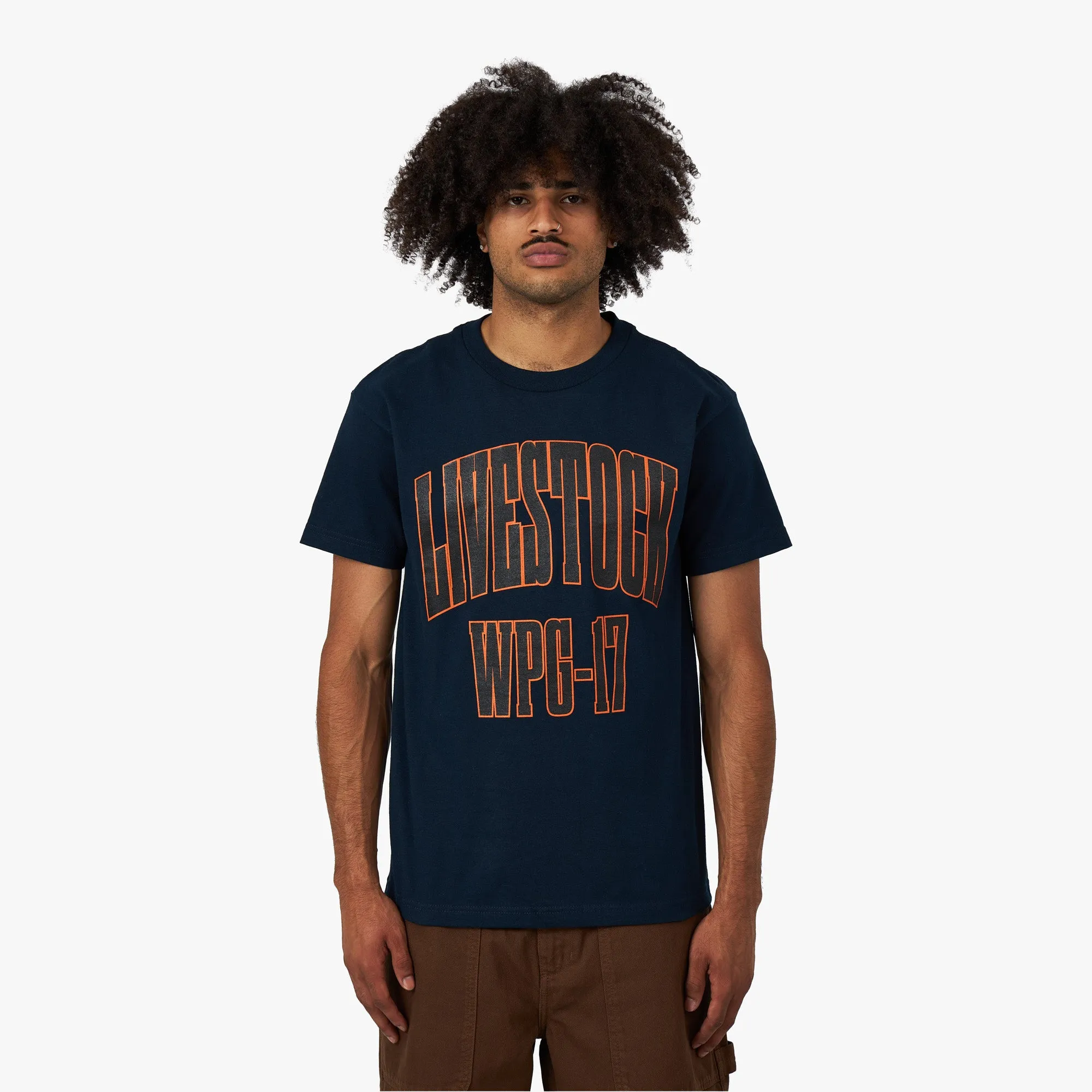 Livestock City T-Shirt Winnipeg / Marineblau