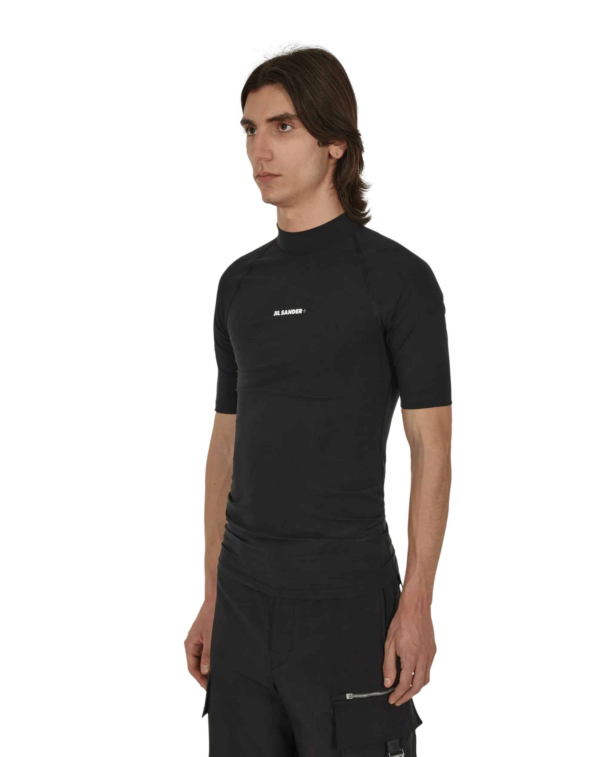 Logo Rash Guard Schwarz