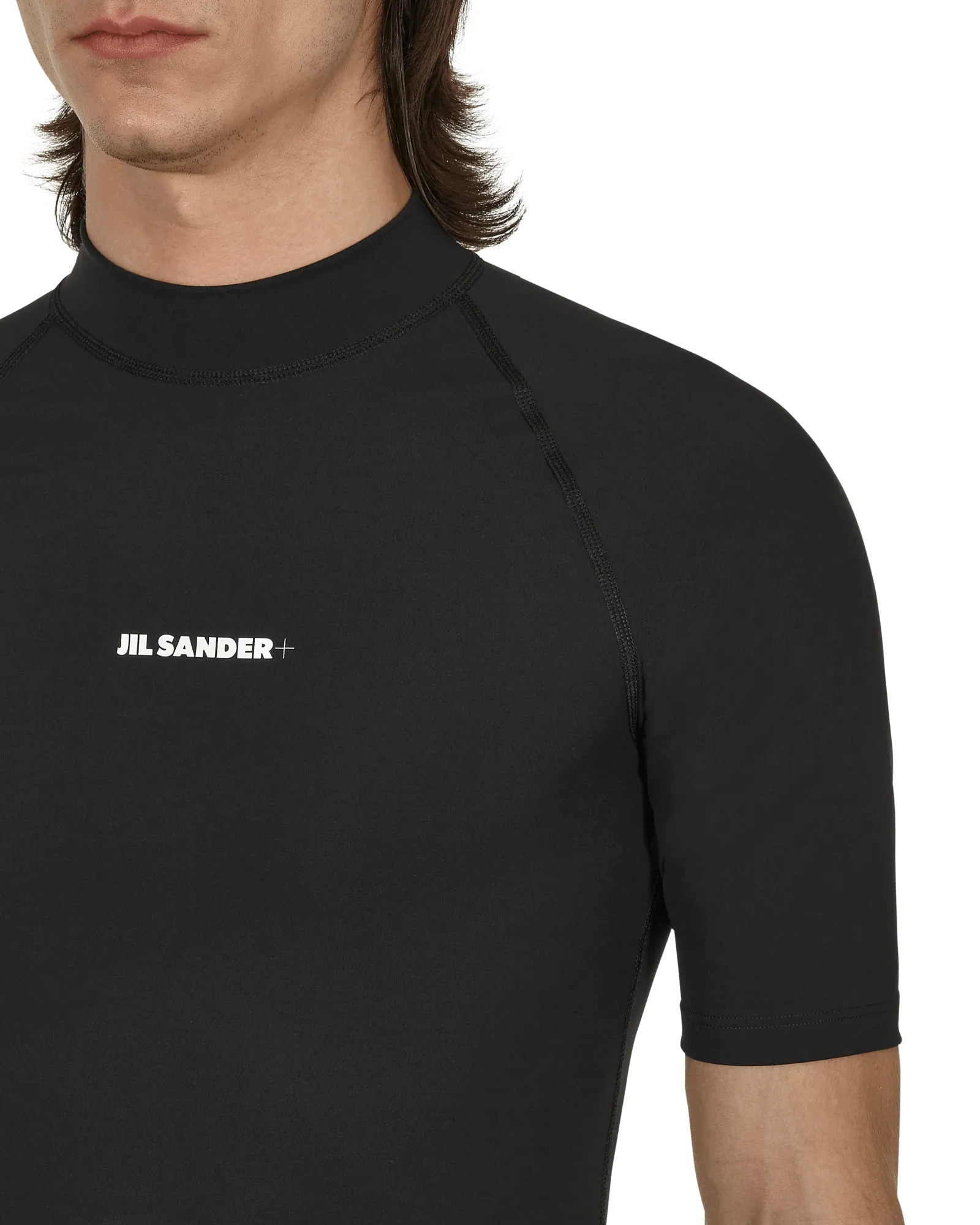 Logo Rash Guard Schwarz