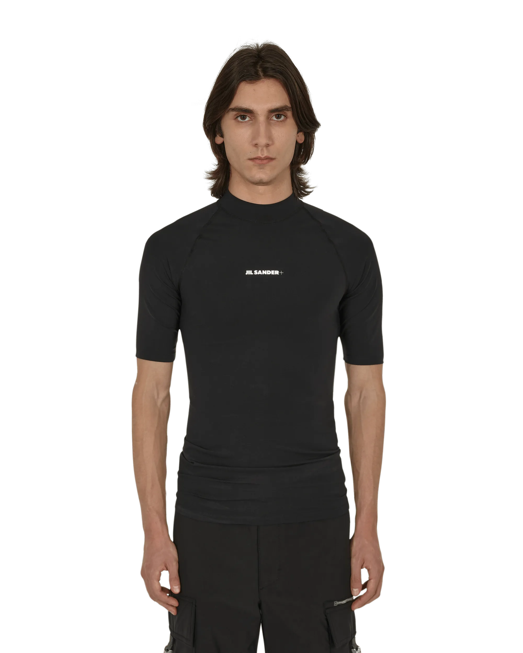 Logo Rash Guard Schwarz