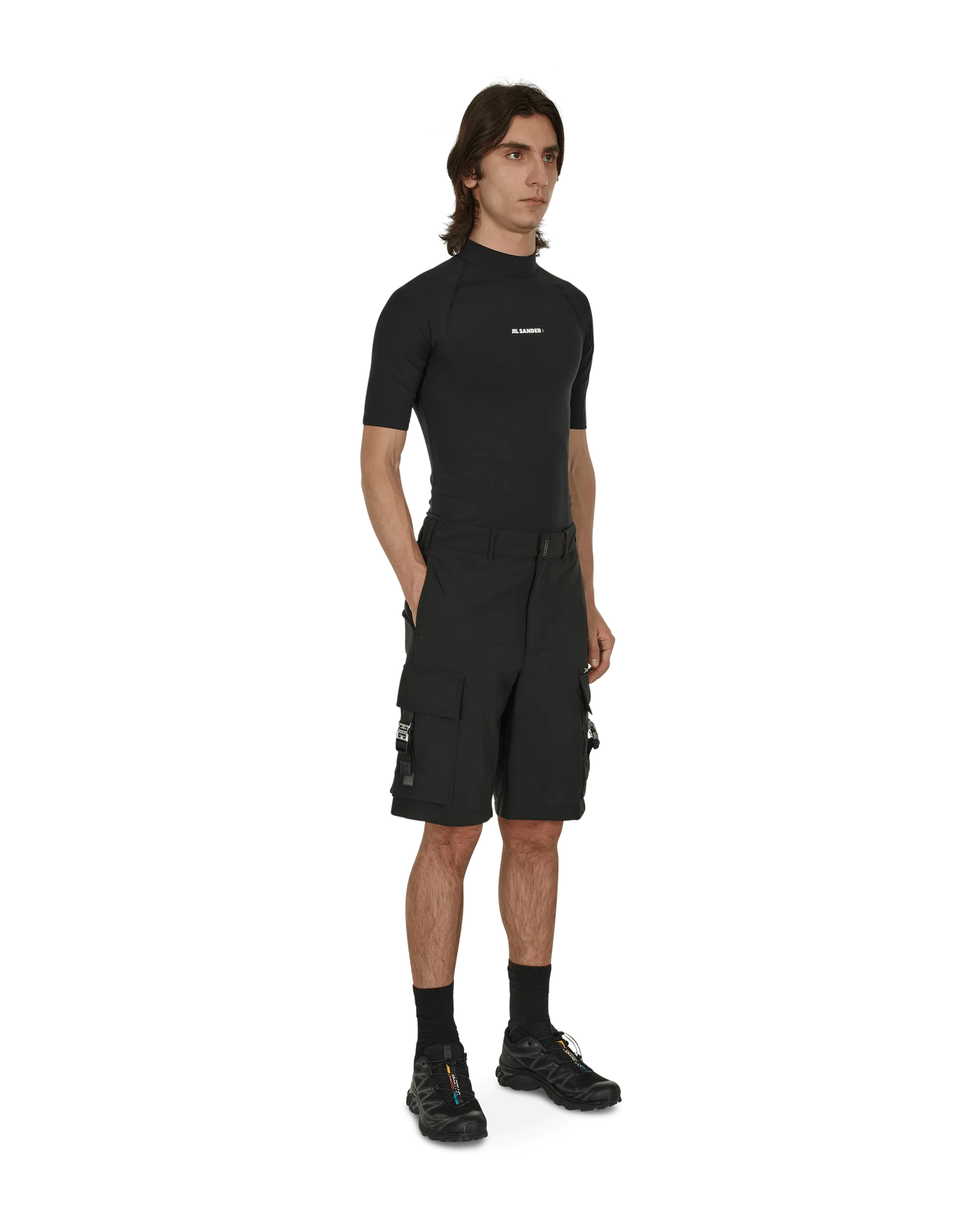 Logo Rash Guard Schwarz