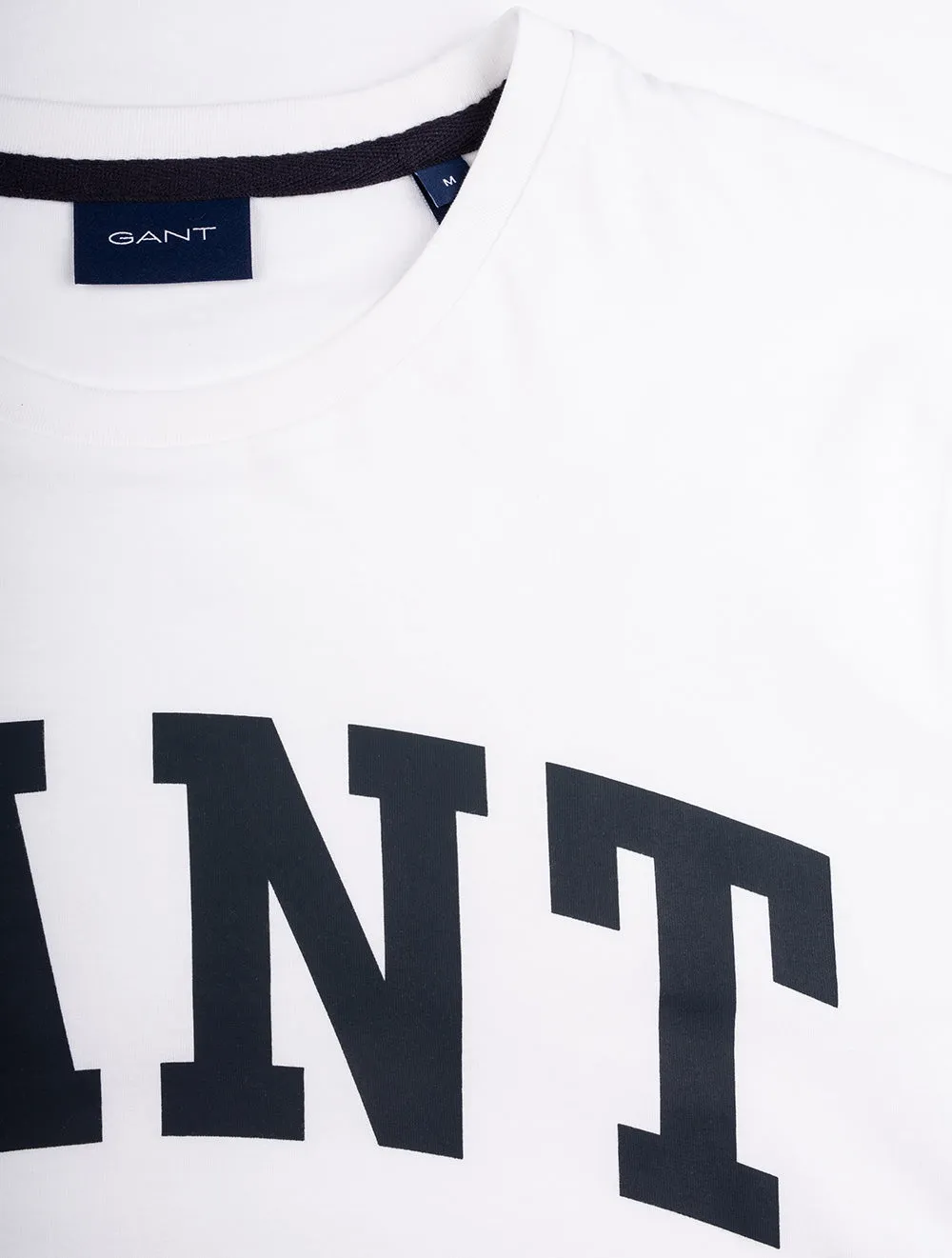 Logo Kurzarm T-Shirt Weiß