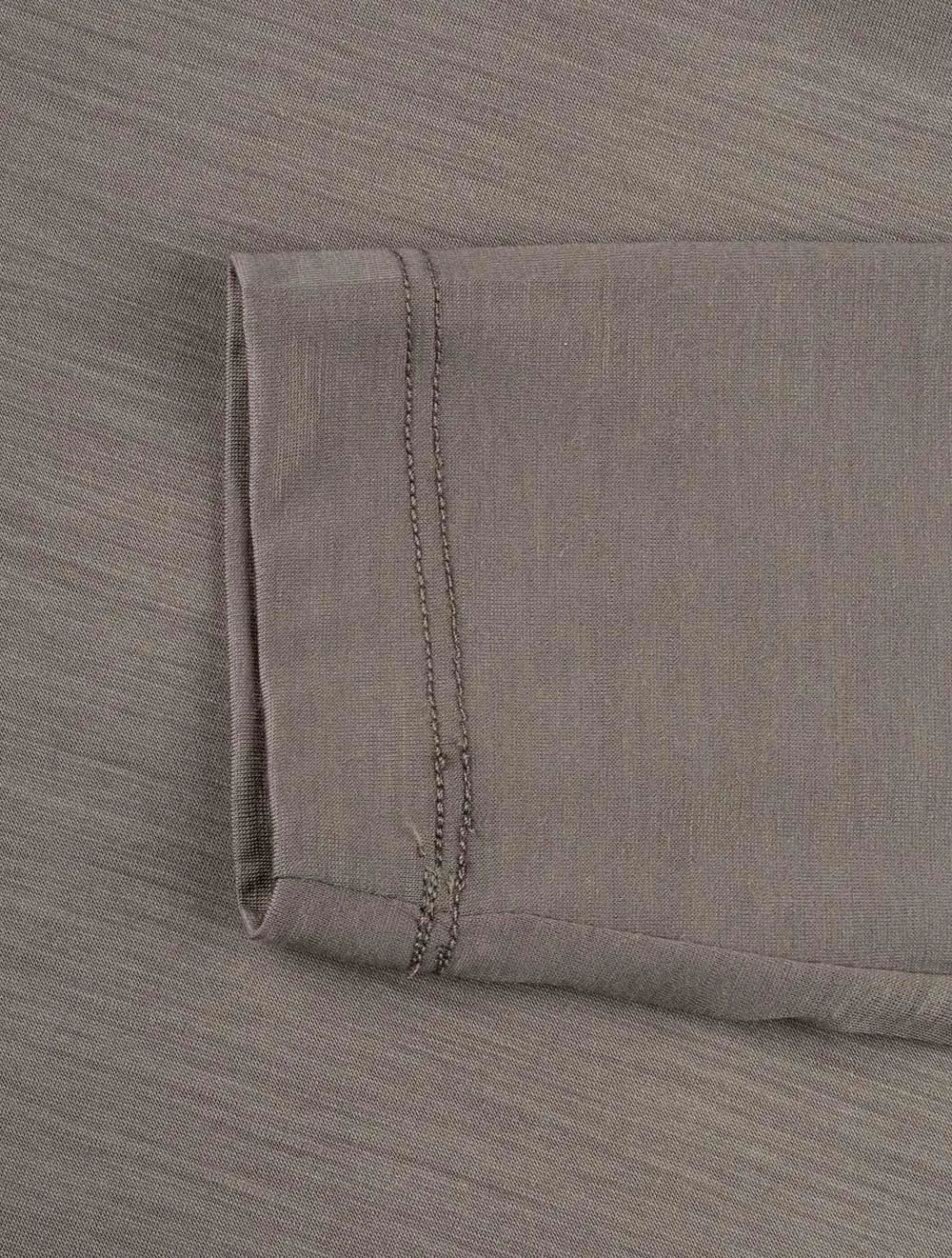 Langarm T-Shirt Braun