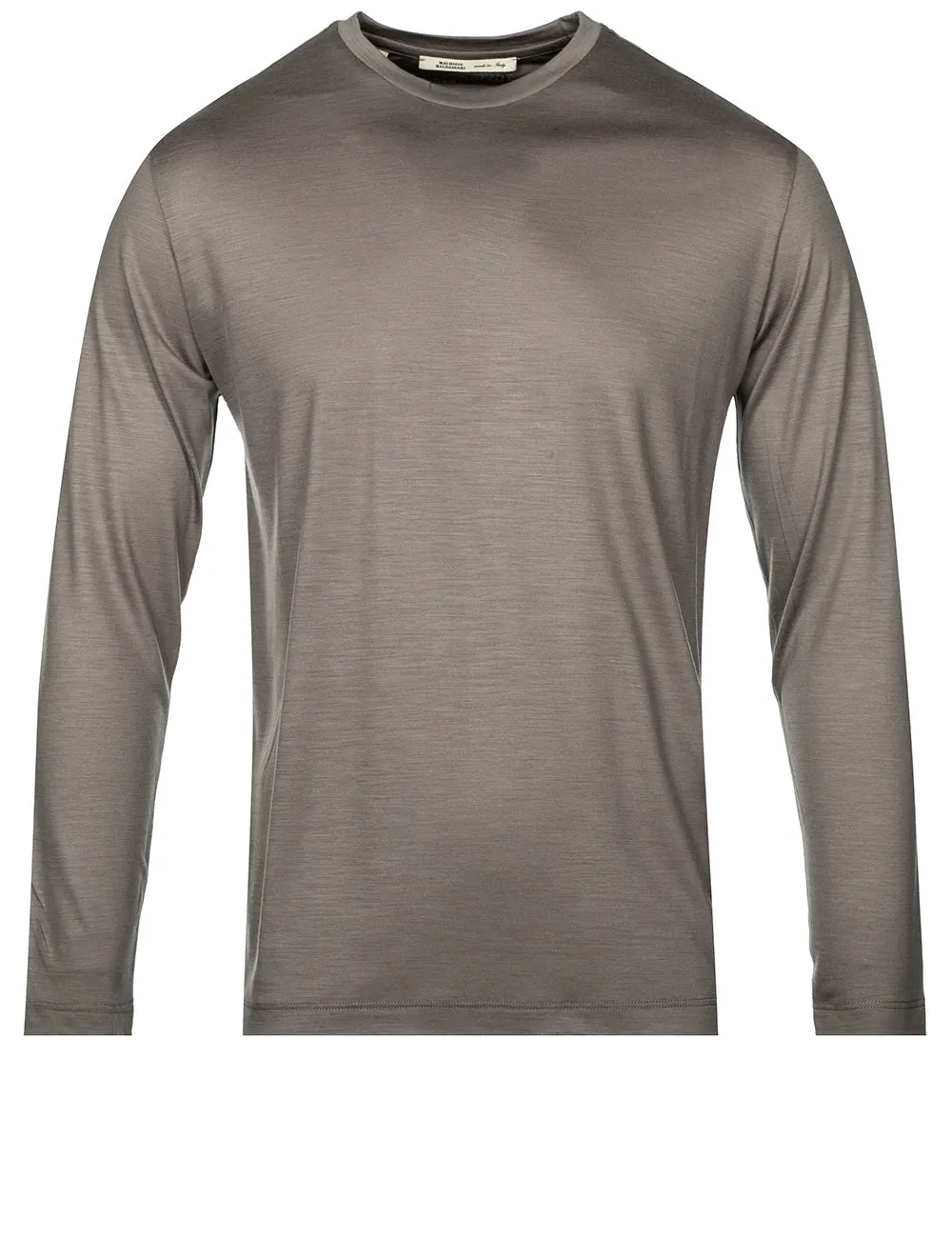 Langarm T-Shirt Braun
