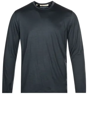 Langarm T-Shirt Grün