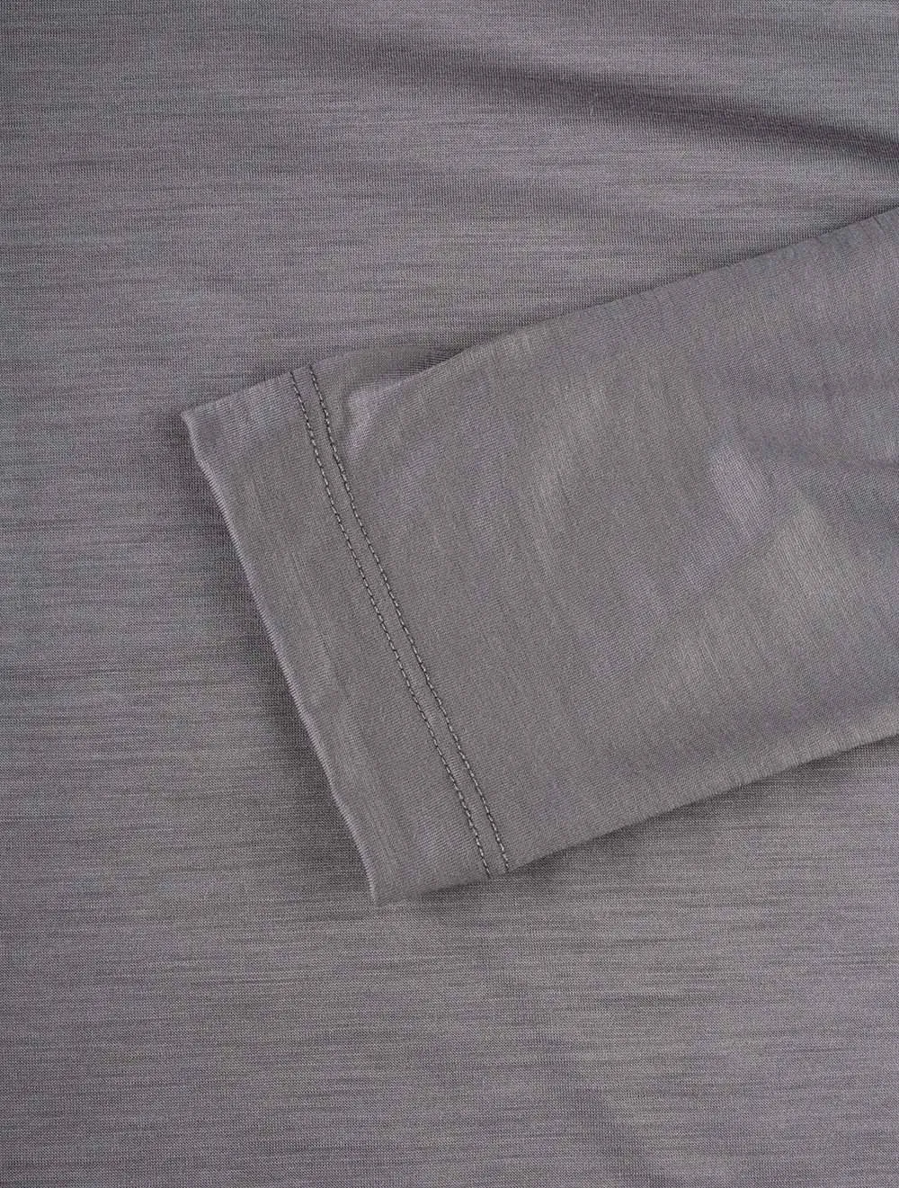 Langarm T-Shirt Grau
