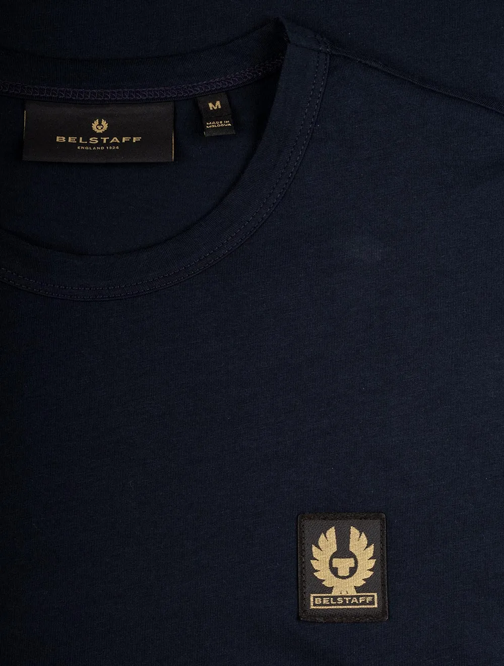 Langärmliges T-Shirt in Marineblau