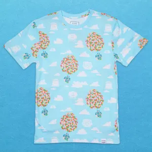 Loungefly x Disney Pixar Oben 15. Jahrestag Ballonhaus Unisex T-Shirt