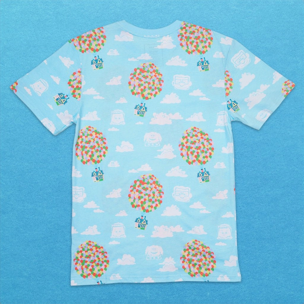 Loungefly x Disney Pixar Oben 15. Jahrestag Ballonhaus Unisex T-Shirt