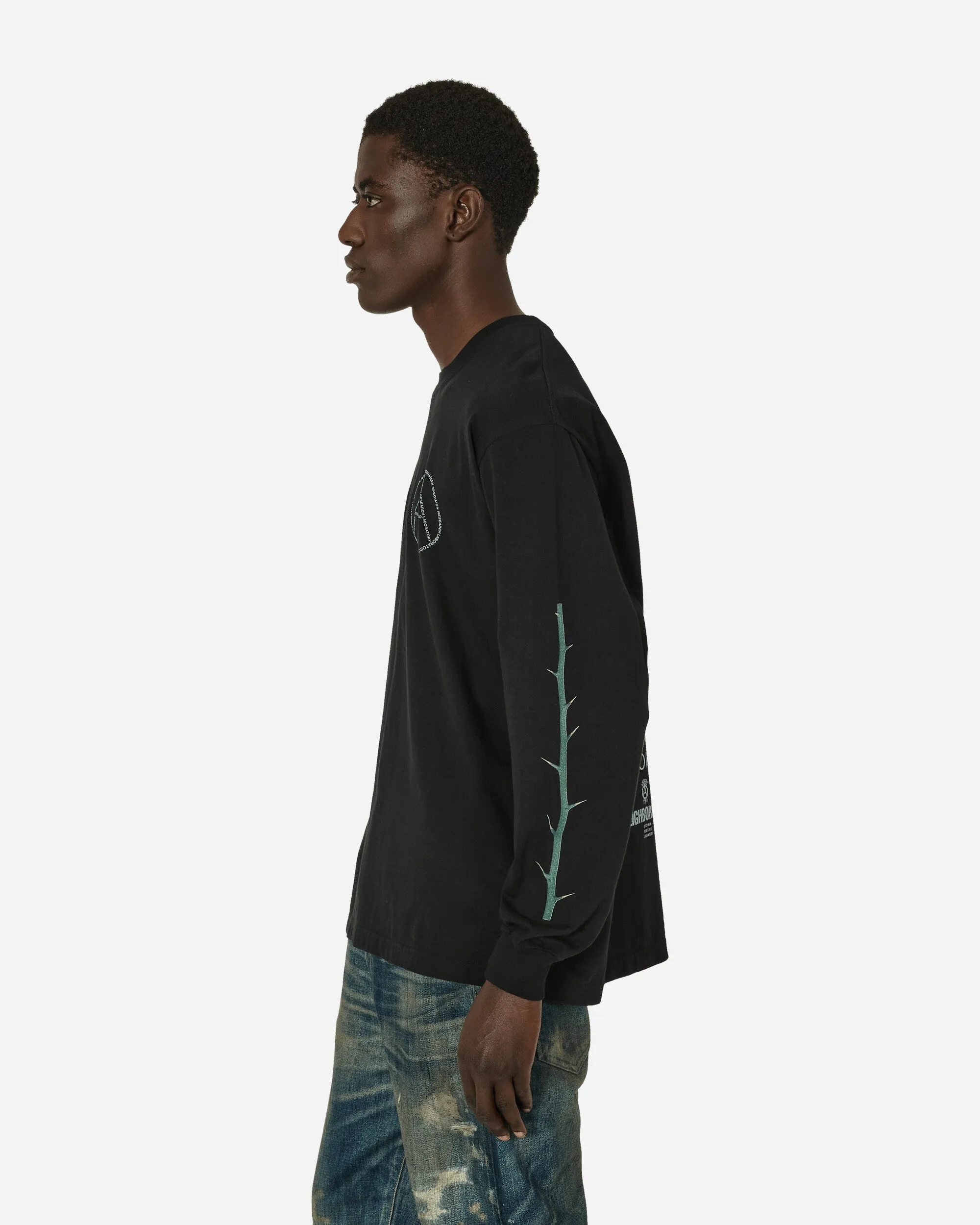 LS-1 Langarm T-Shirt Schwarz
