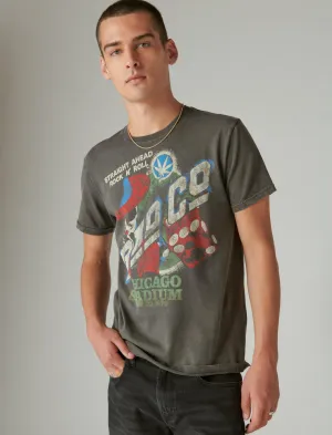 Lucky Brand Bad Co Konzert-T-Shirt Raven Lucky Brand