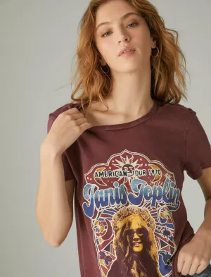 Lucky Brand Janis Klassisches Crew-Shirt Port Royale Lucky Brand