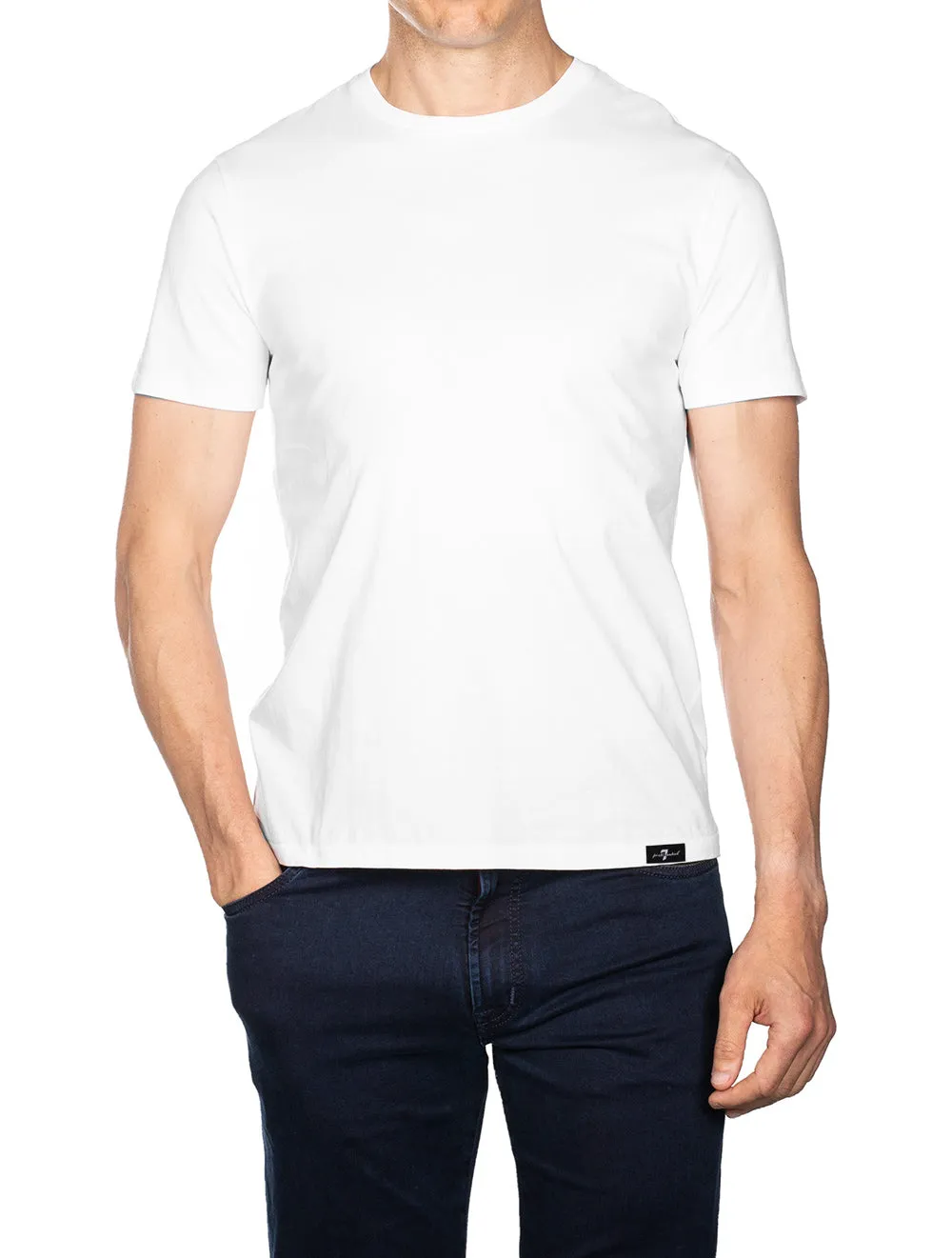 Luxe Performance T-Shirt Weiß