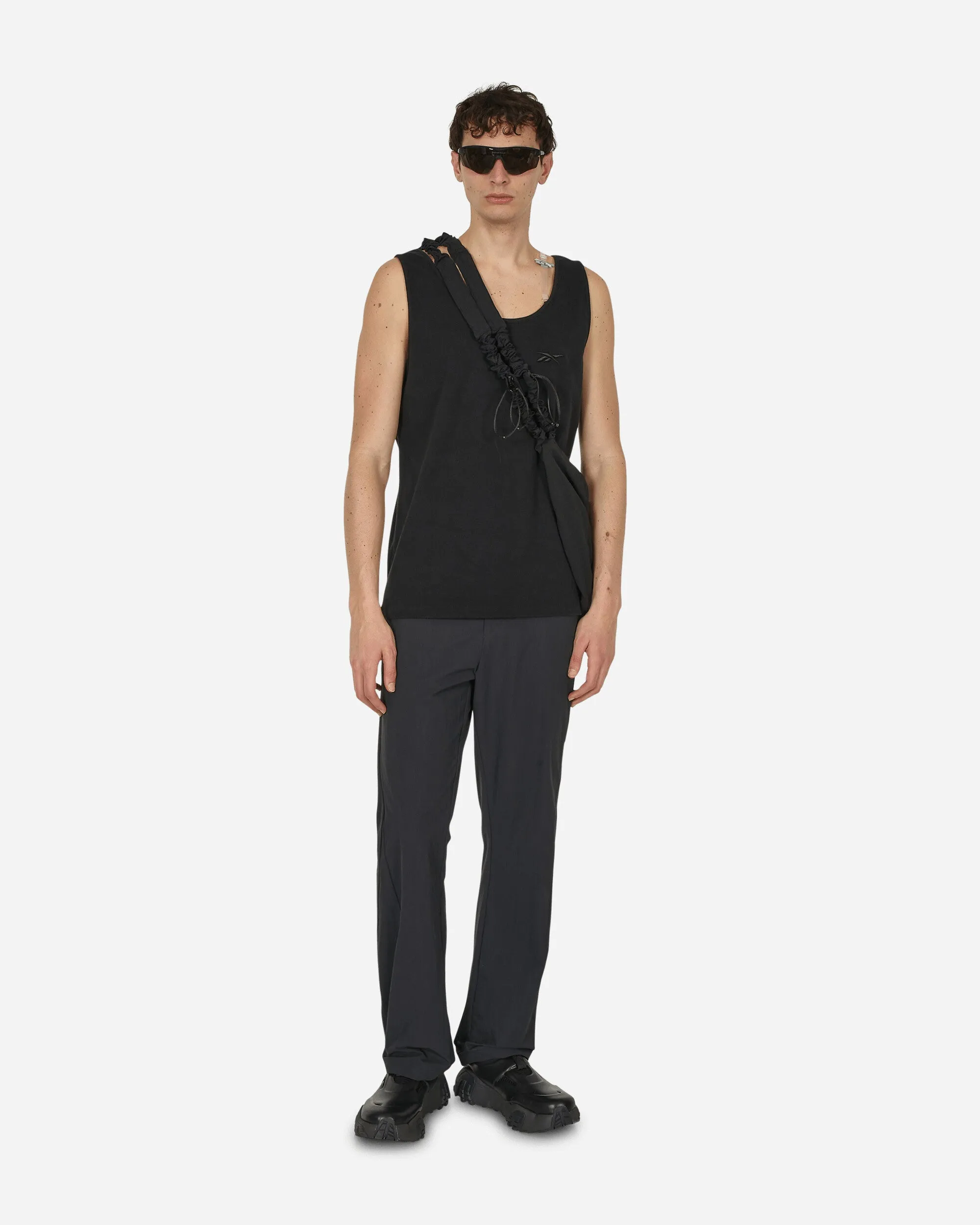 Machine-A BH-Träger Tanktop Schwarz