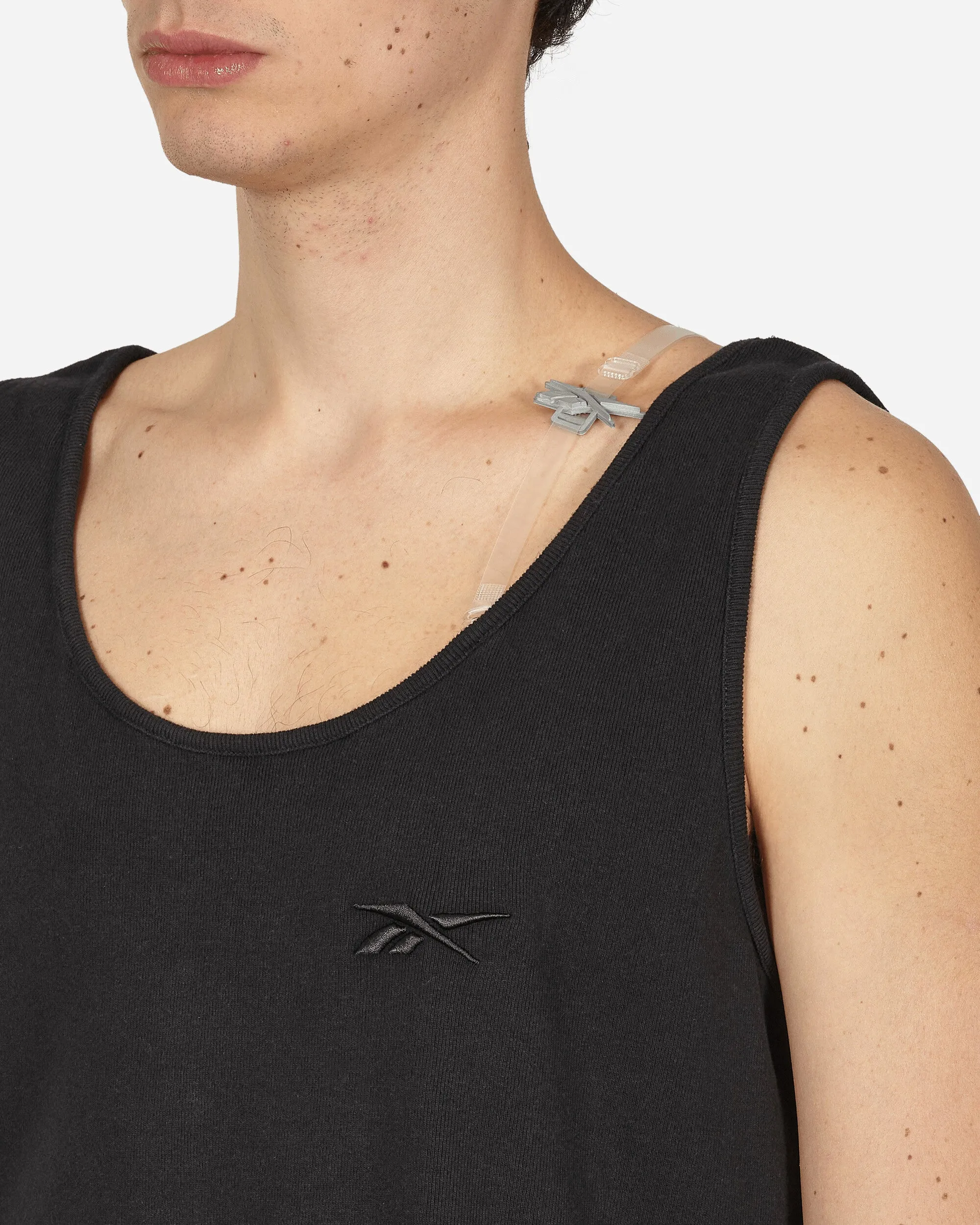 Machine-A BH-Träger Tanktop Schwarz