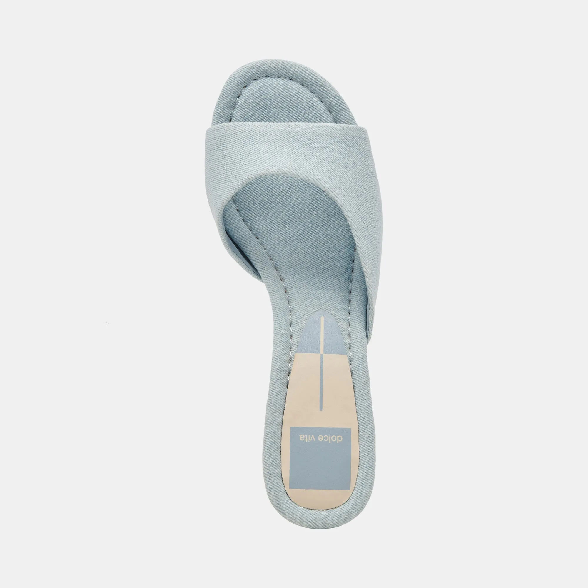 MACOY ABSÄTZE HELLBLAUE JEANS