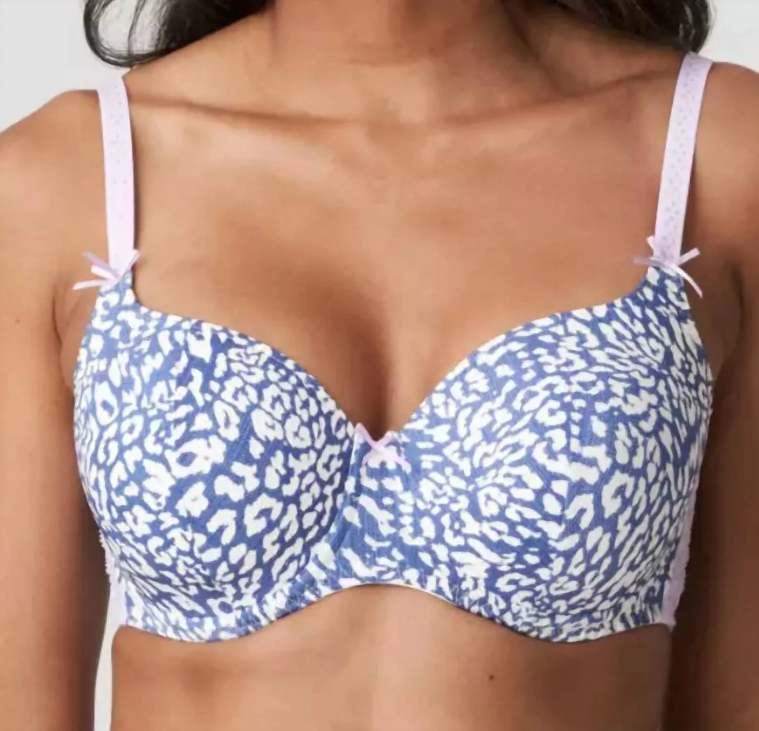 Madison Contour Heart BH In Pastell-Denim