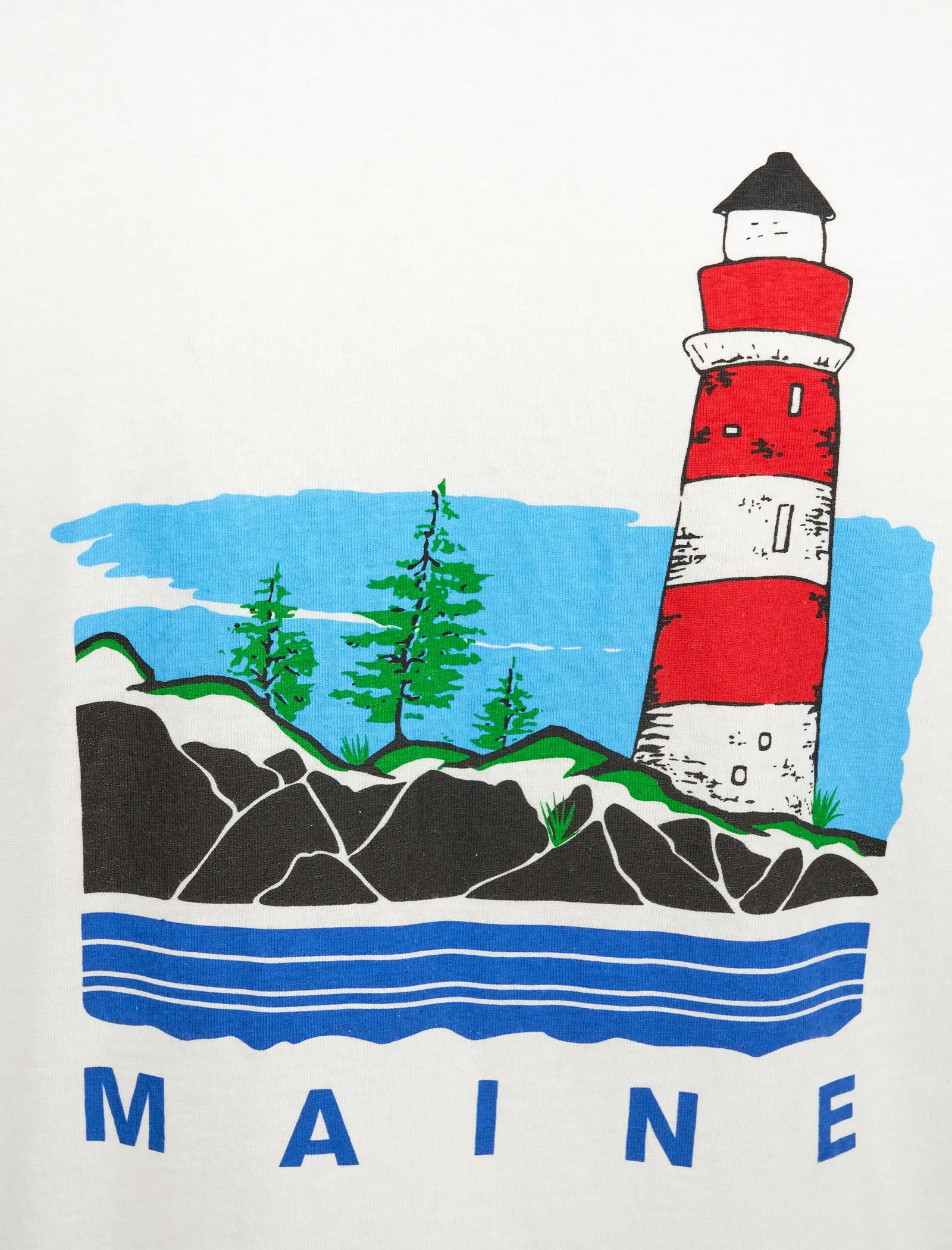 MAINE T-SHIRT MIT KURZEN ÄRMELN