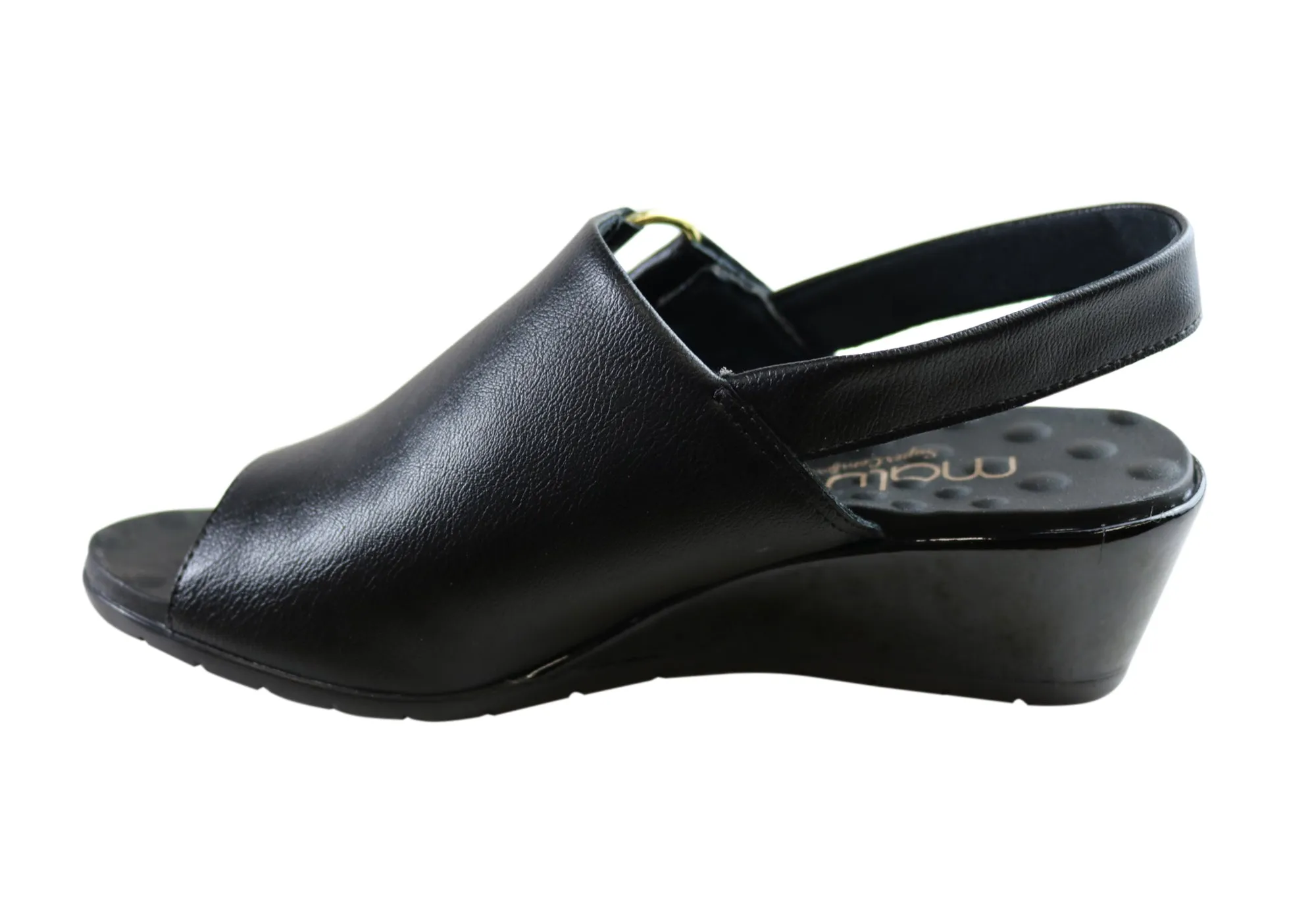 Malu Supercomfort Elora Damen Komfort Keil-Sandalen Hergestellt in Brasilien Malu Supercomfort Schuhe
