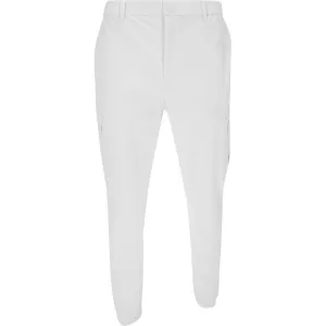 Herren Cargo Joggerhose Weiß