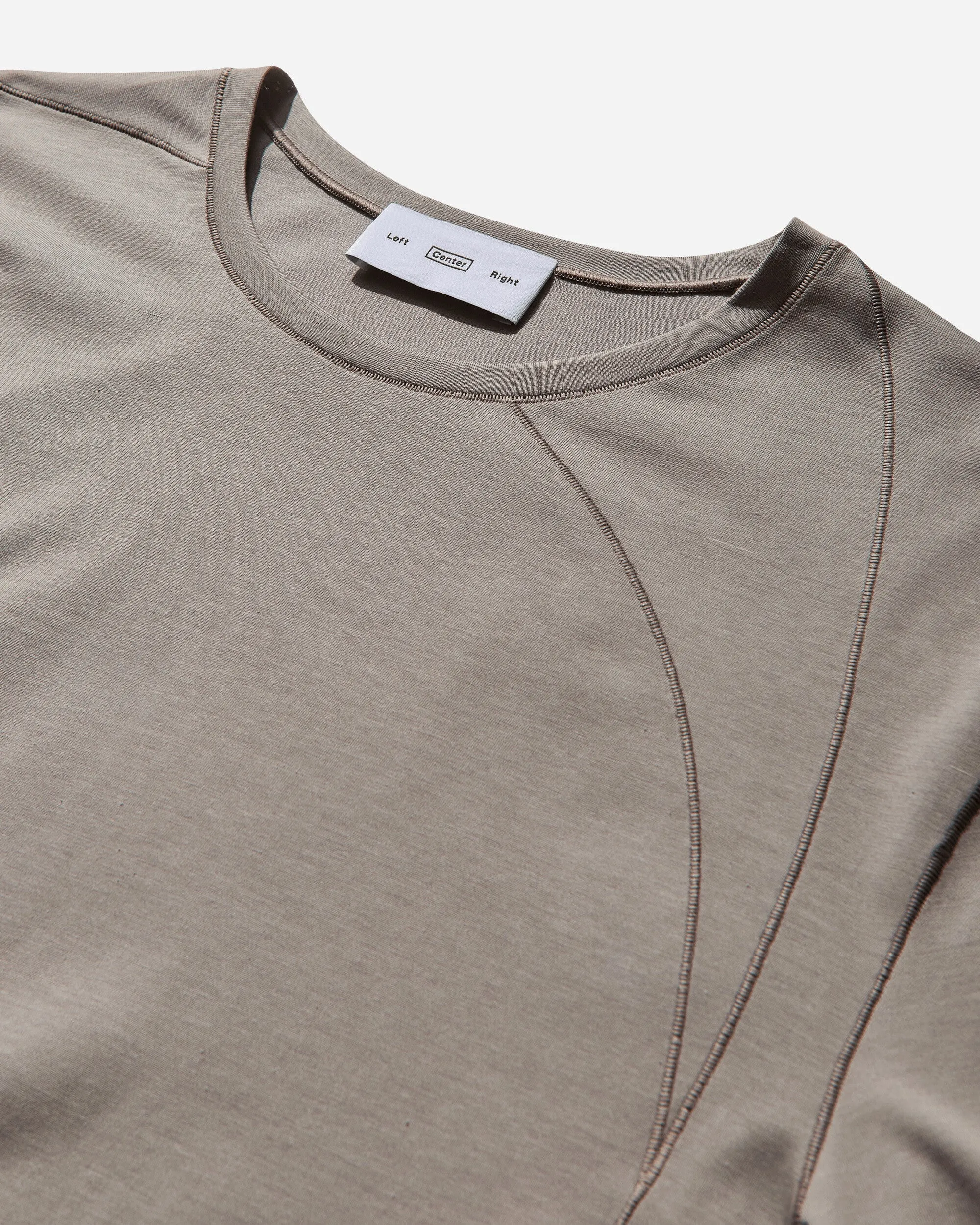 Herren 7.0 Langarm Rechts Warm Grau