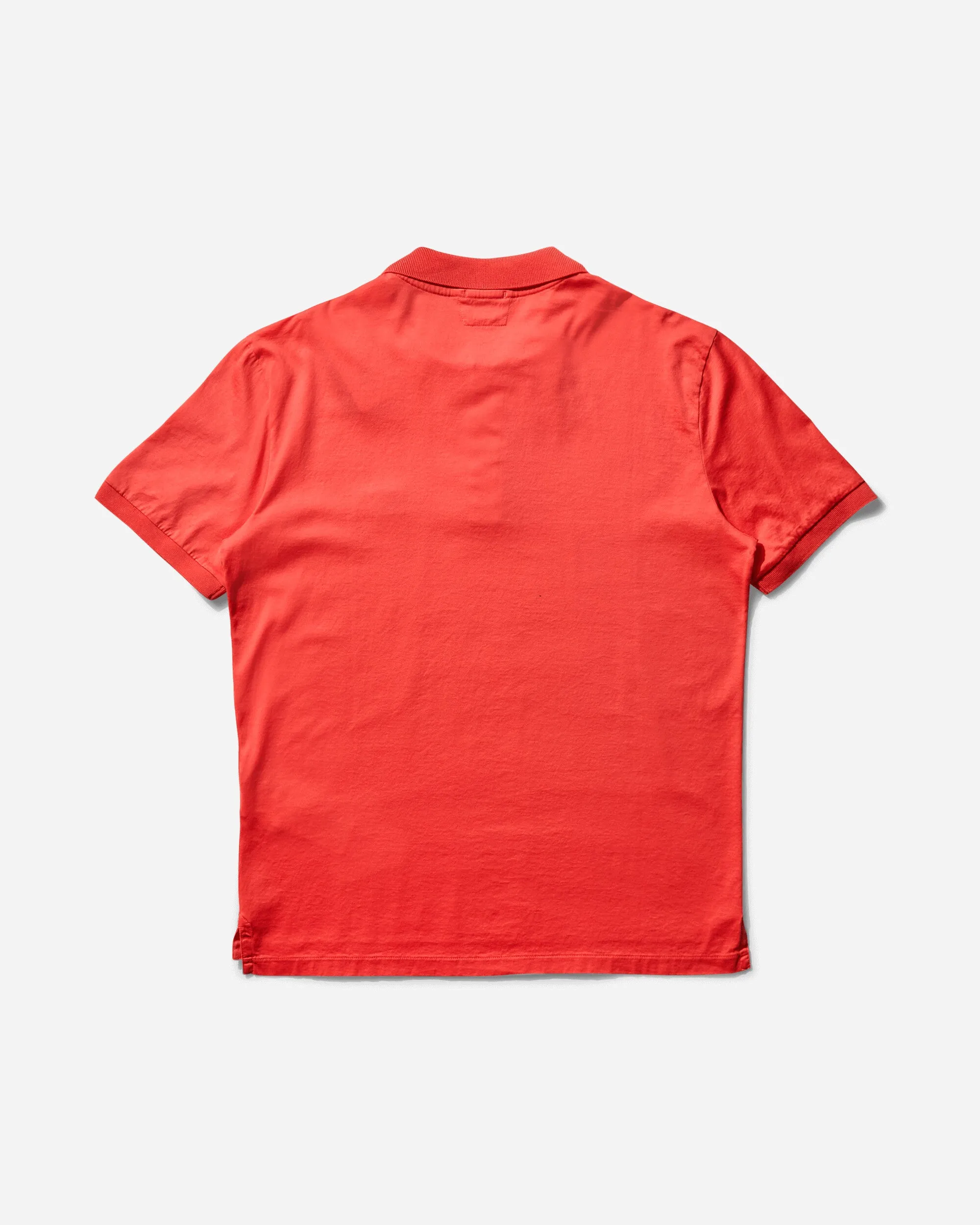 Herren 70/2 Mercerisiertes Jersey Polohemd Poinciana