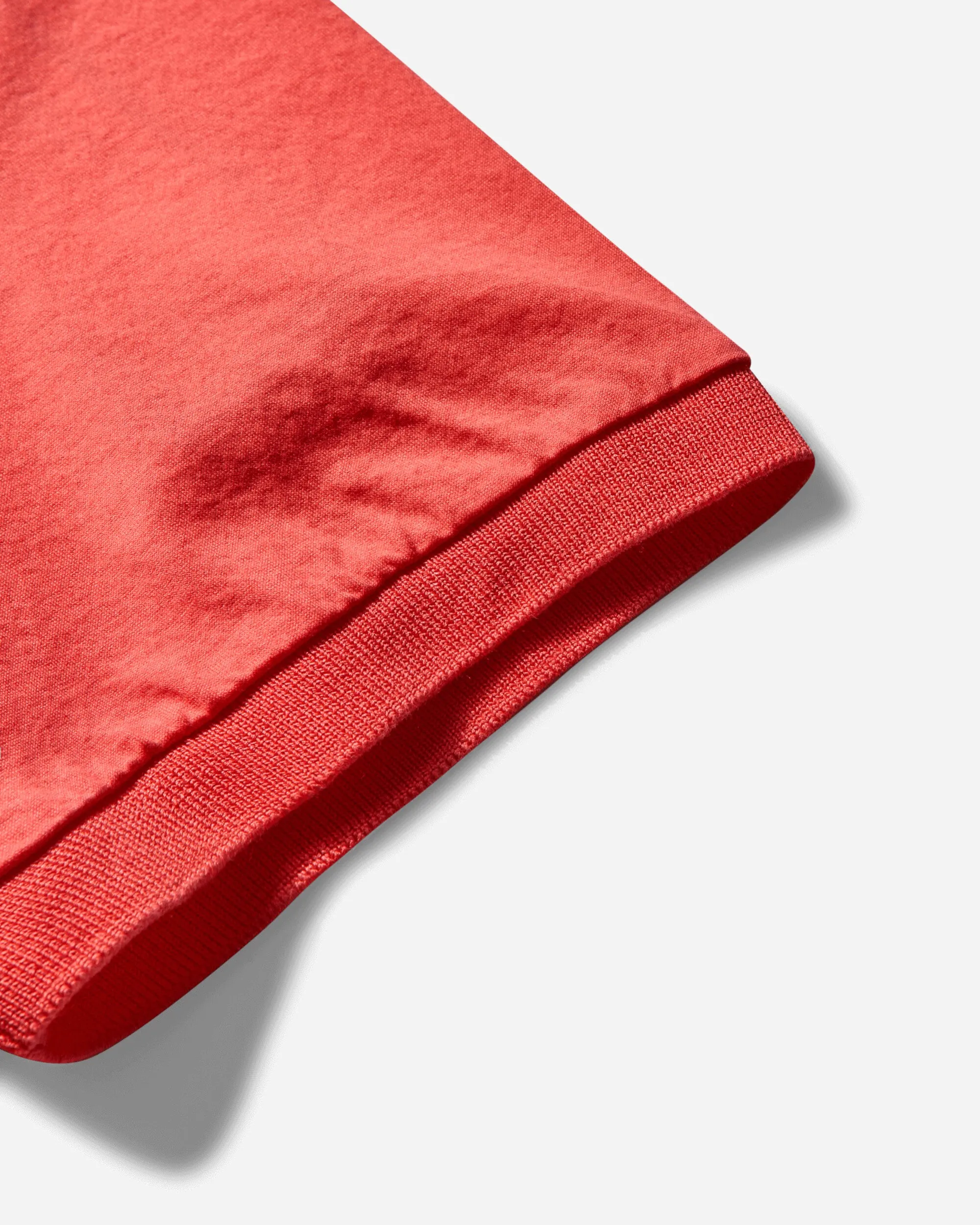 Herren 70/2 Mercerisiertes Jersey Polohemd Poinciana