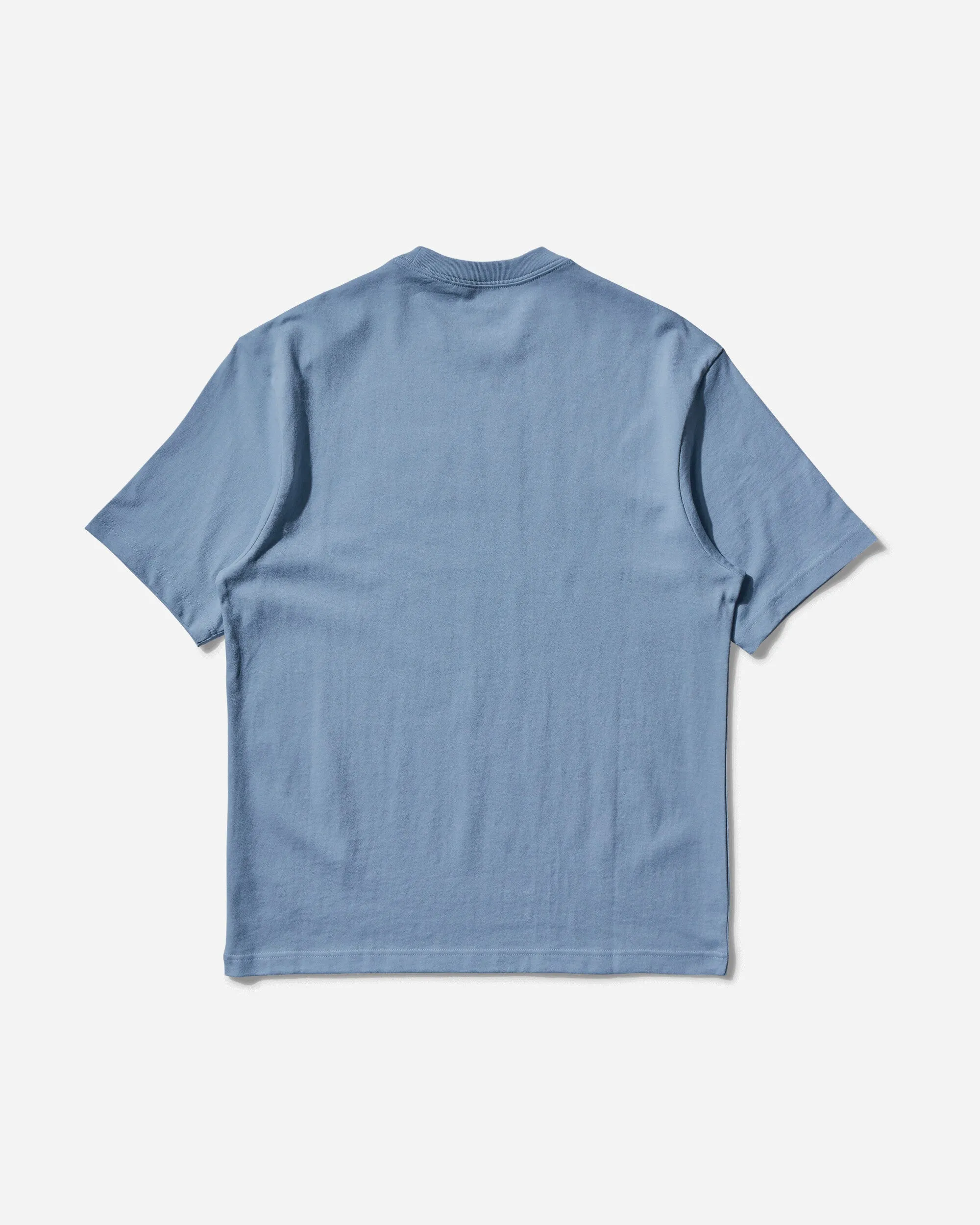 Herren A Ma Maniére Logo T-Shirt Hell Waffenblau