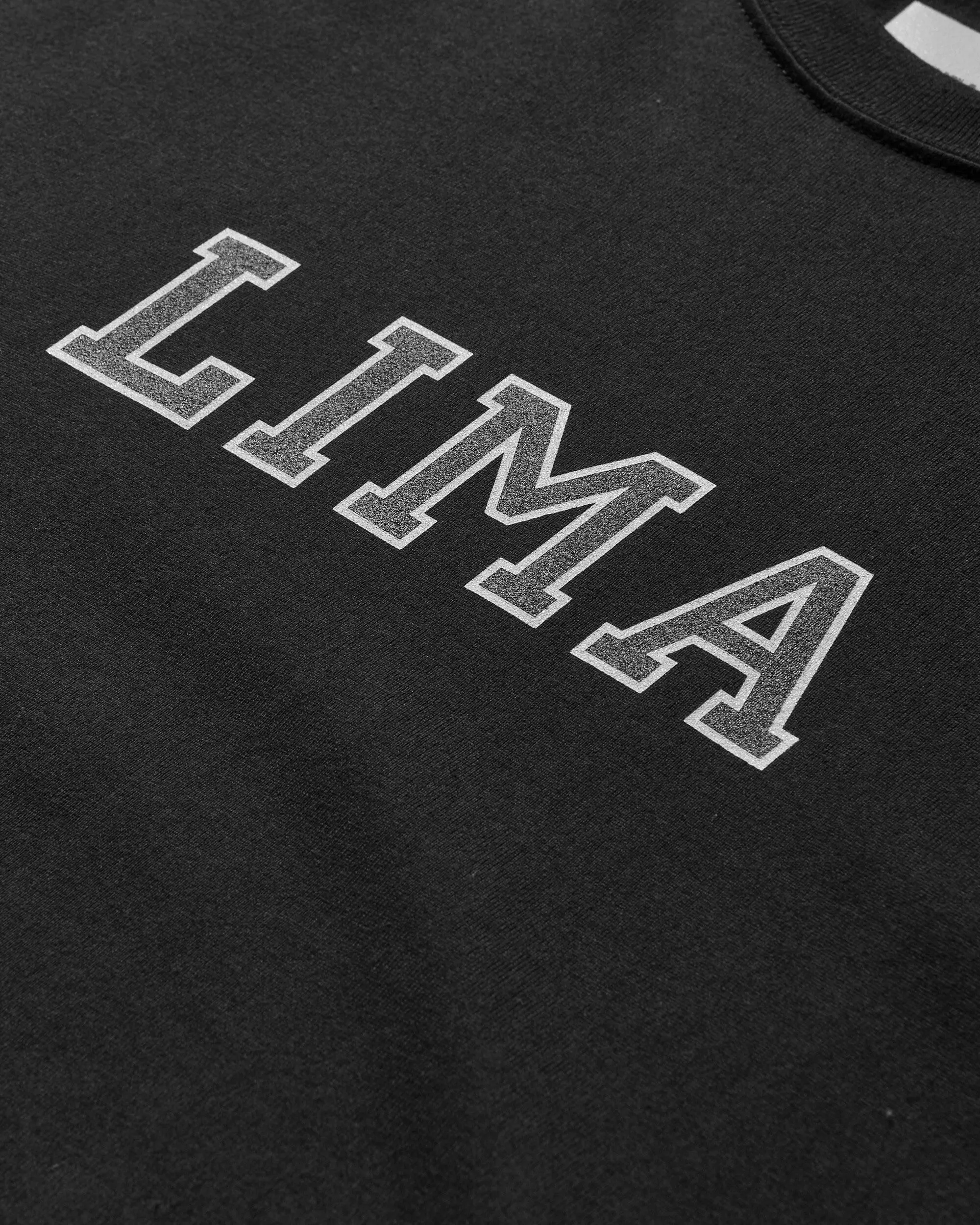 Herren Academy Langarm T-Shirt Schwarz