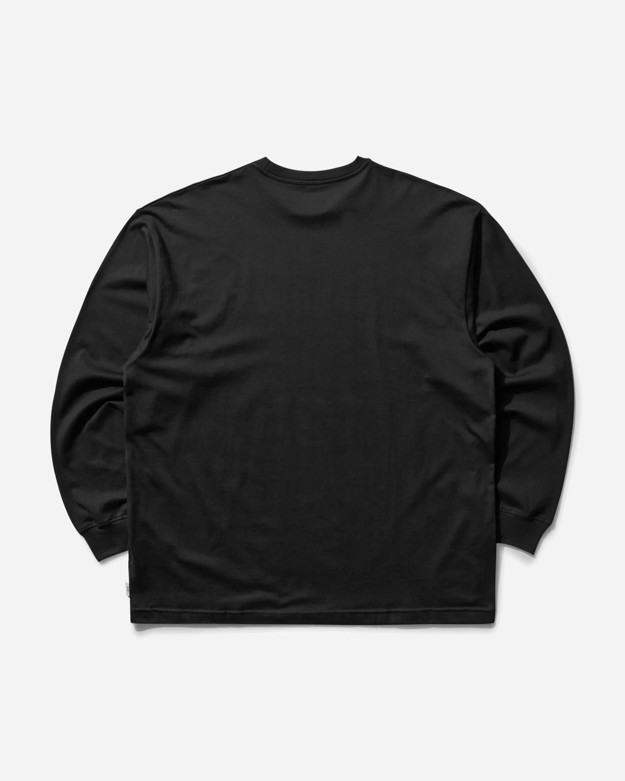 Herren Academy Langarm T-Shirt Schwarz