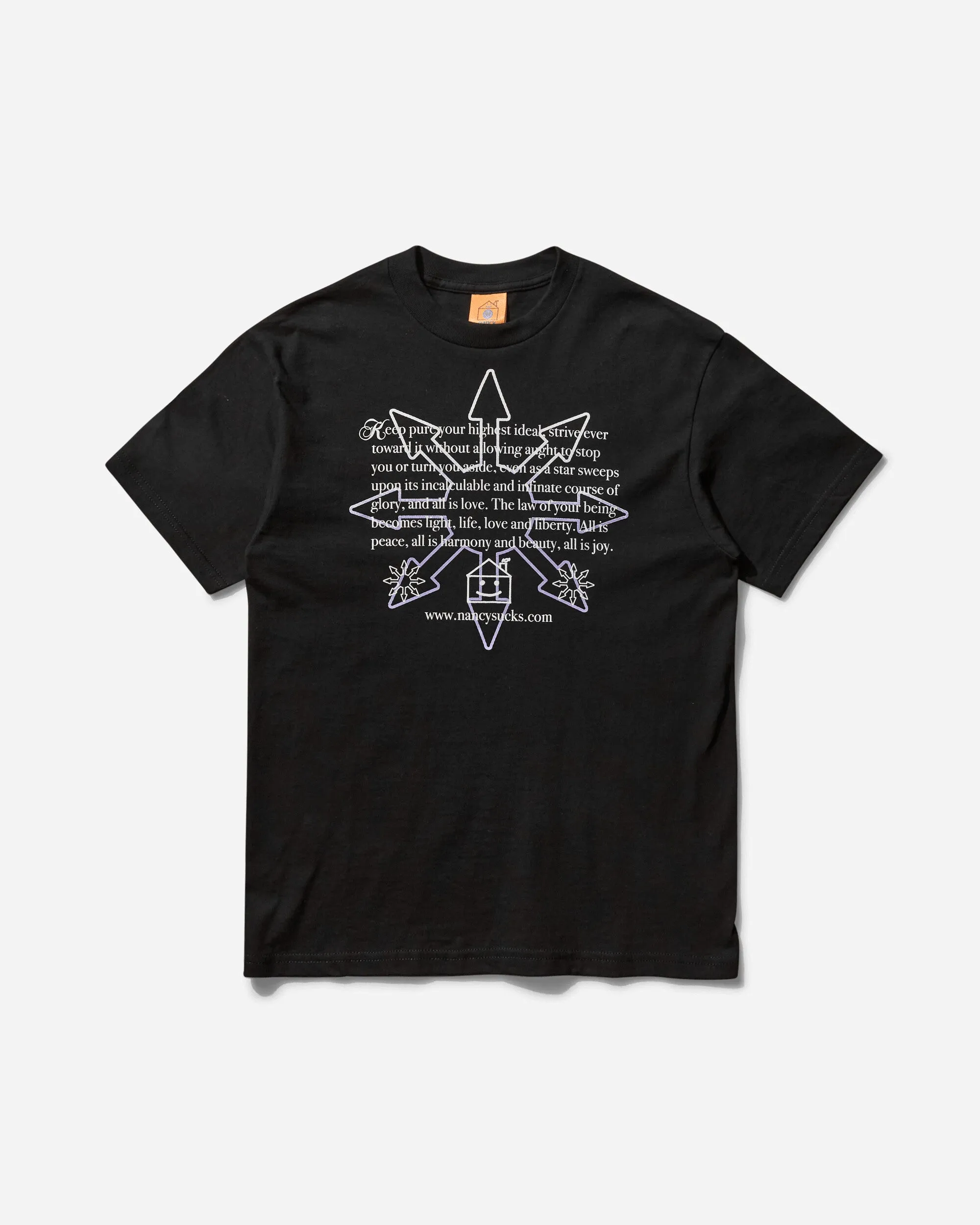 Herren All Is Joy T-Shirt Schwarz
