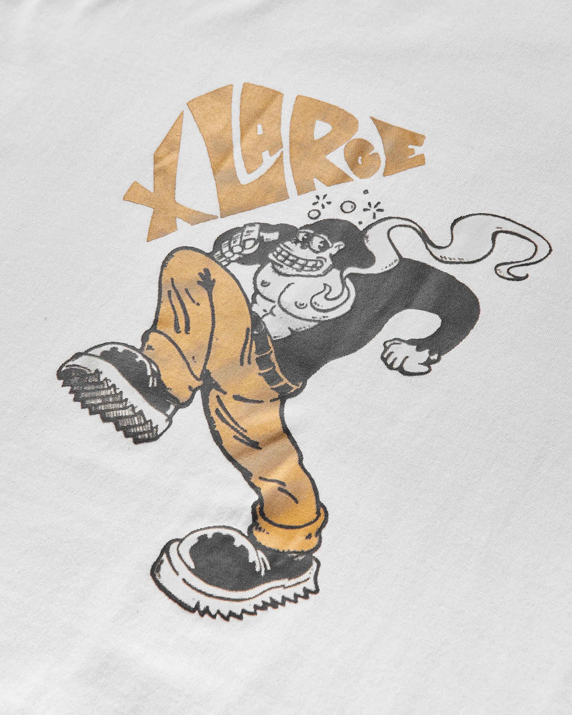 Herren Amos Gorilla T-Shirt Weiß