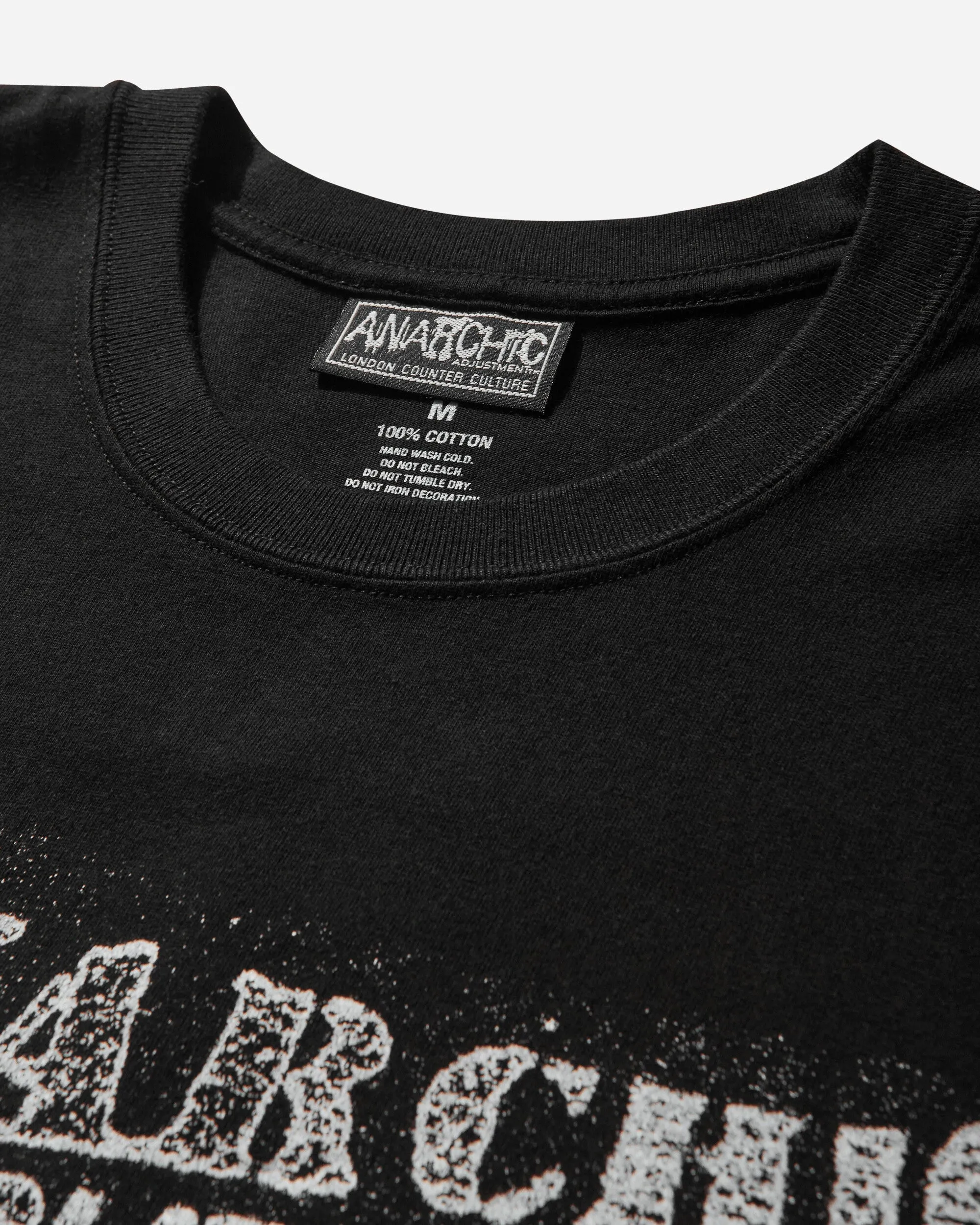 Herren Anarchic Adjustment SS-2 T-Shirt Schwarz