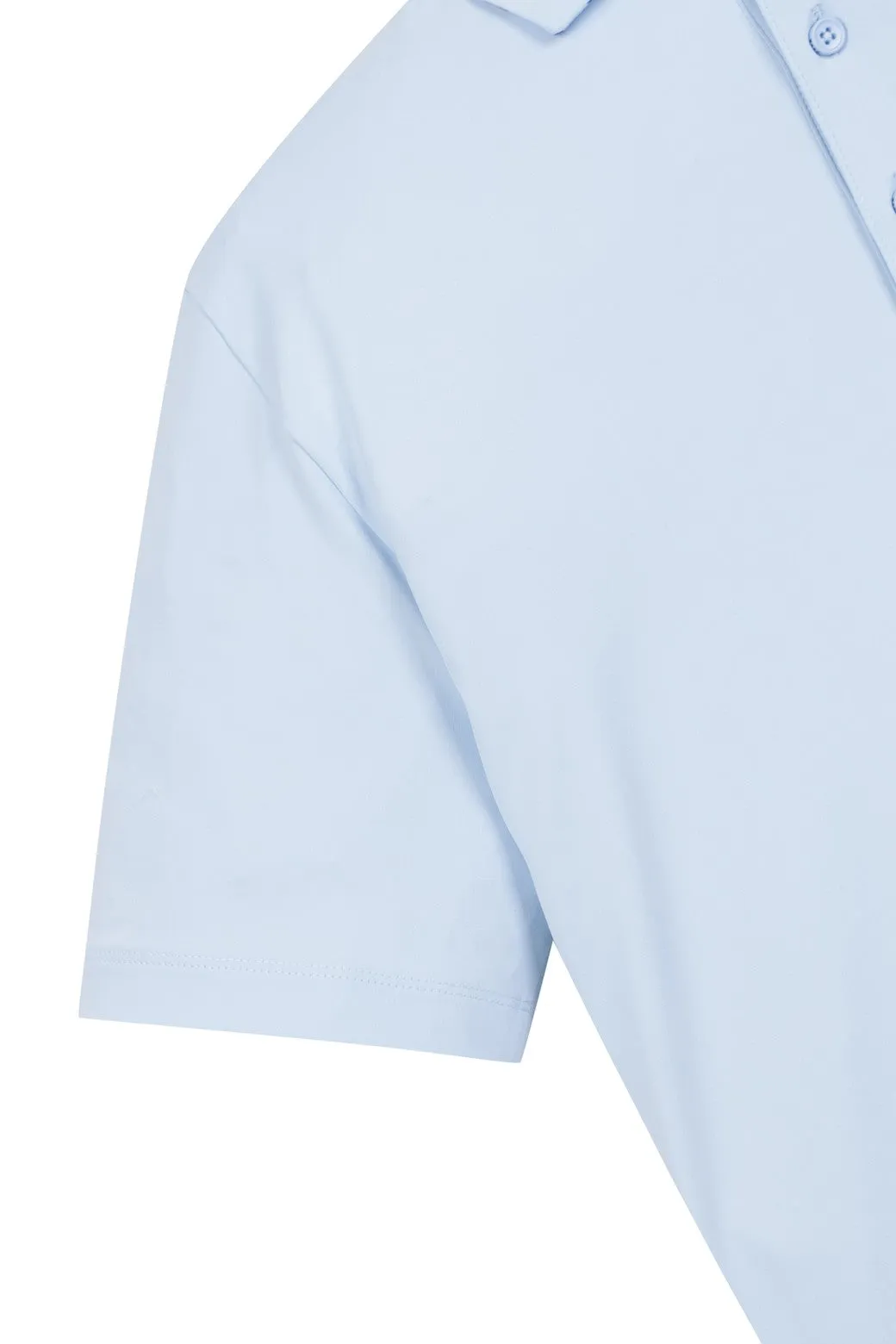 Herren ATHLETIC Polohemd mit umgekehrtem Kragen in Blau