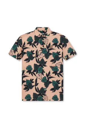 Herren ATHLETIC Forest Stretch Polo Orange