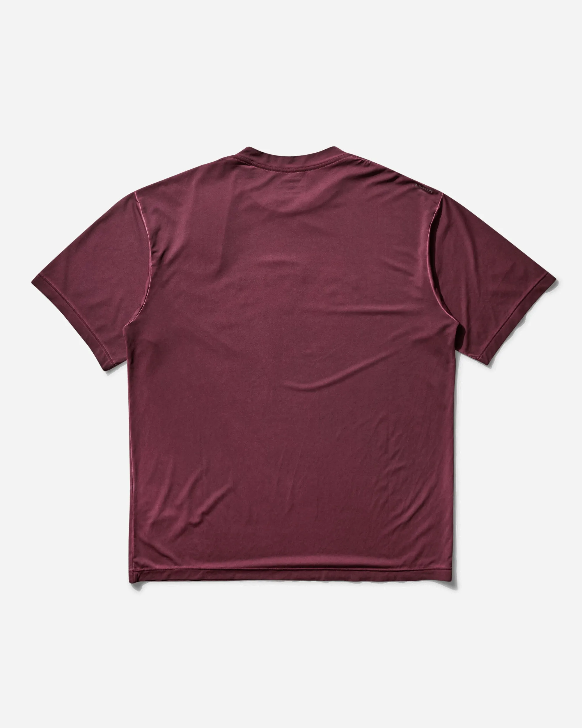 Herren AuraLite T-Shirt Burgunder Pigment