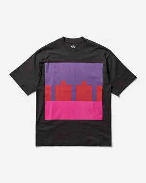 Herren Block T-Shirt Schwarz
