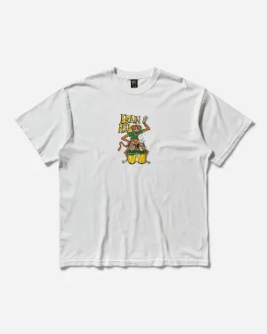 Herren Bongo Brain T-Shirt Weiß