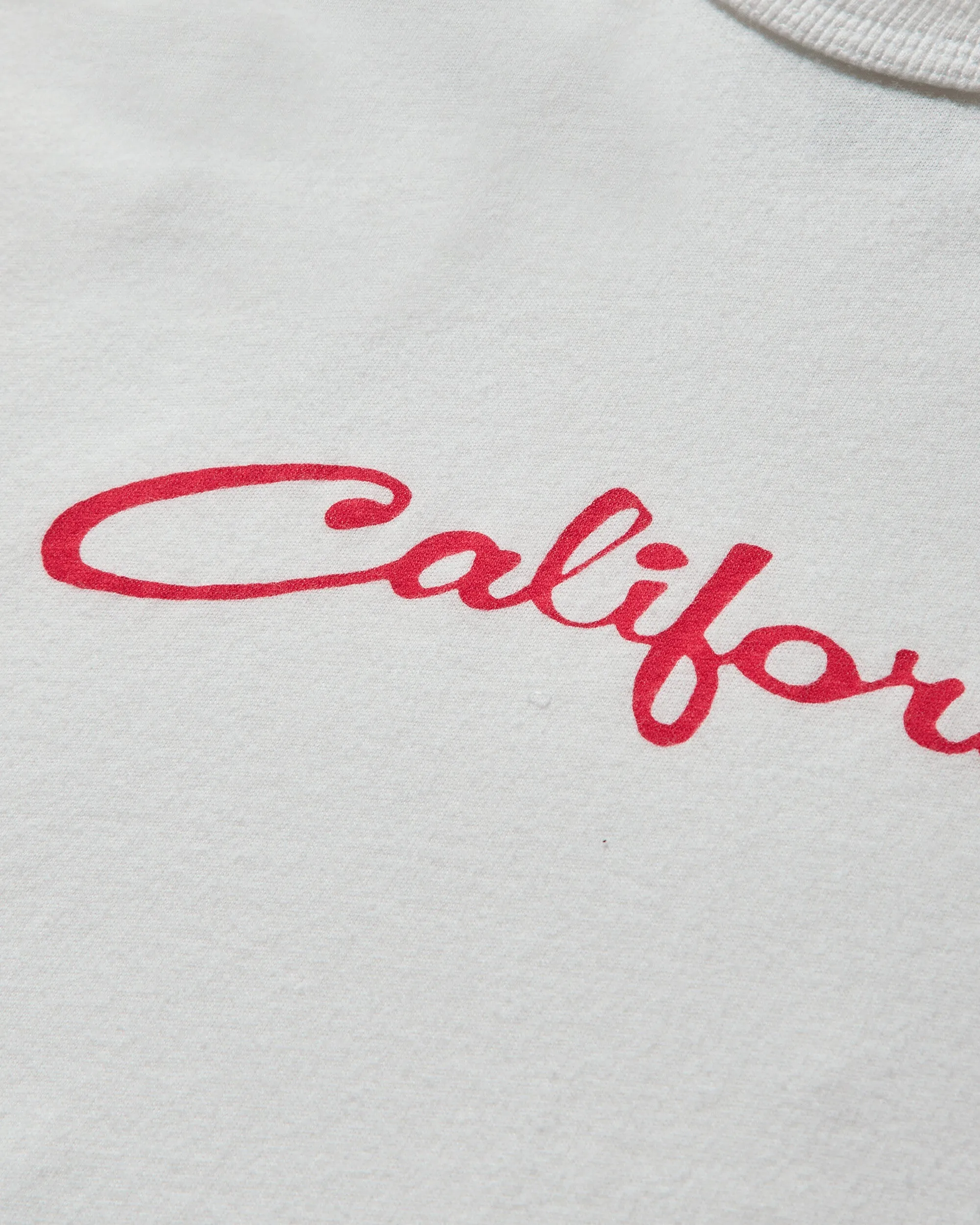 Herren California Signature T-Shirt Weiß