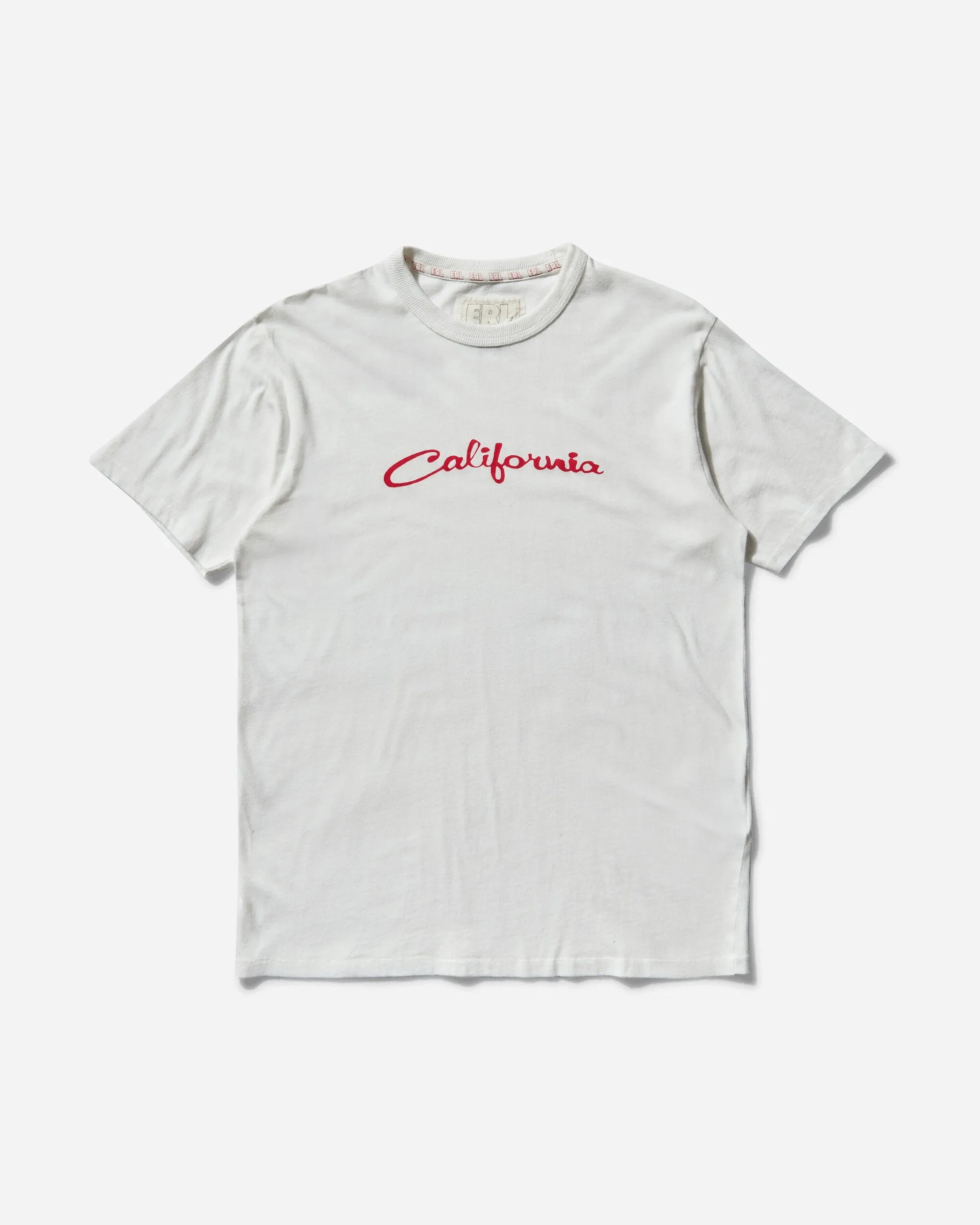 Herren California Signature T-Shirt Weiß