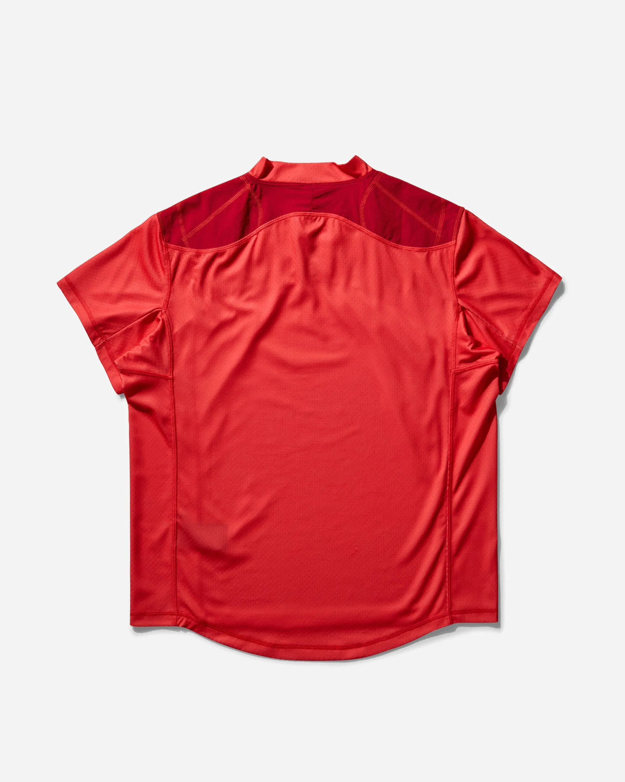 Herren Kampfshirt Kardinalrot