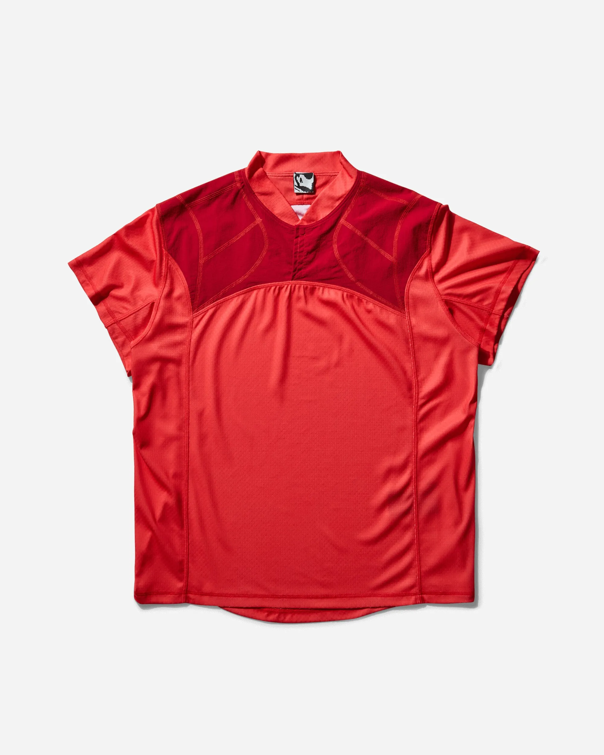 Herren Kampfshirt Kardinalrot