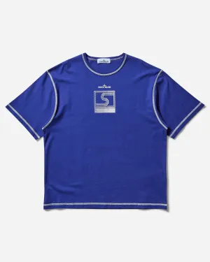 Herren T-Shirt aus gekämmter Bio-Baumwolle Jersey Hellblau