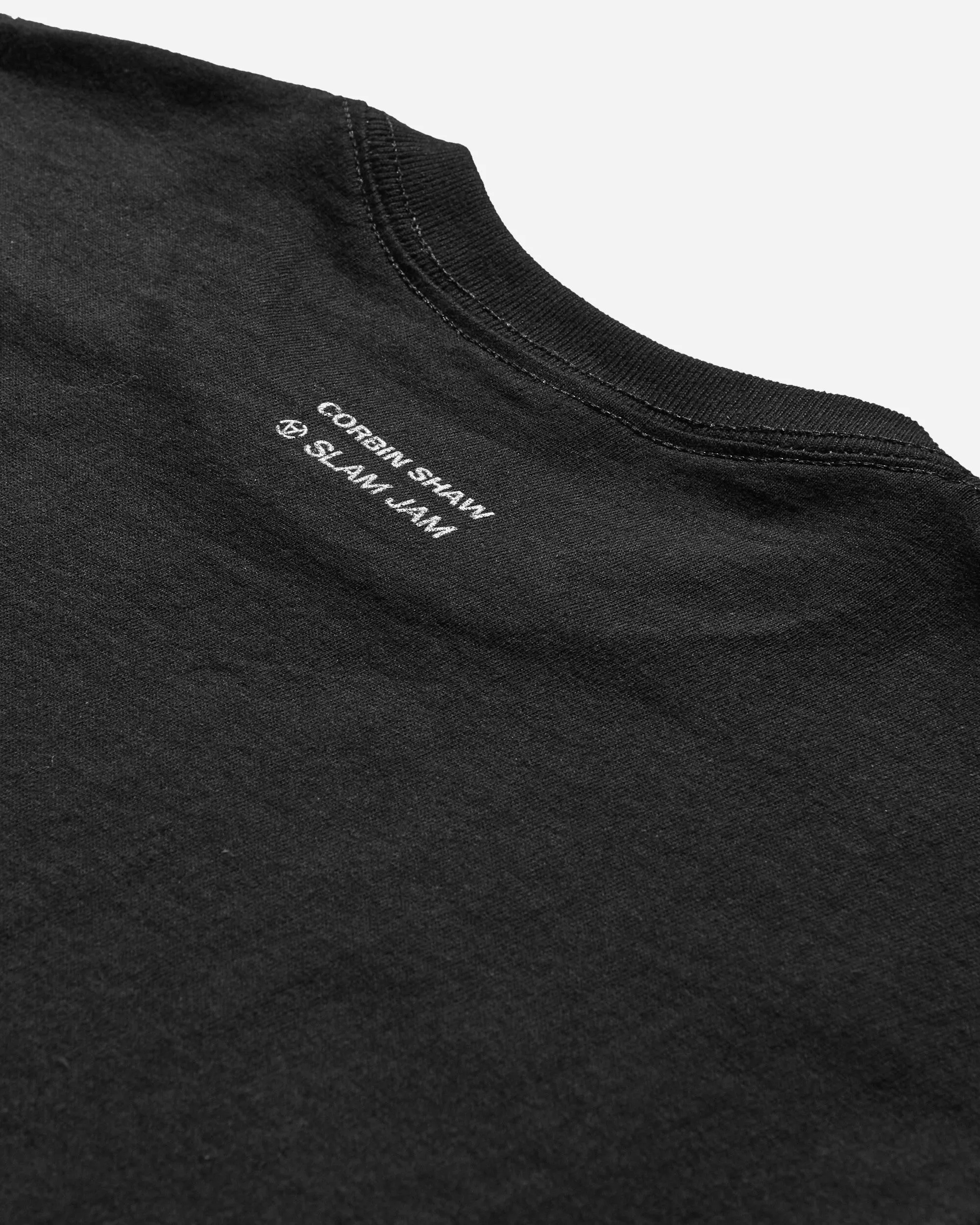 Herren Corbin Shaw EUROTRASH T-Shirt Schwarz