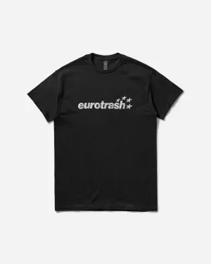 Herren Corbin Shaw EUROTRASH T-Shirt Schwarz