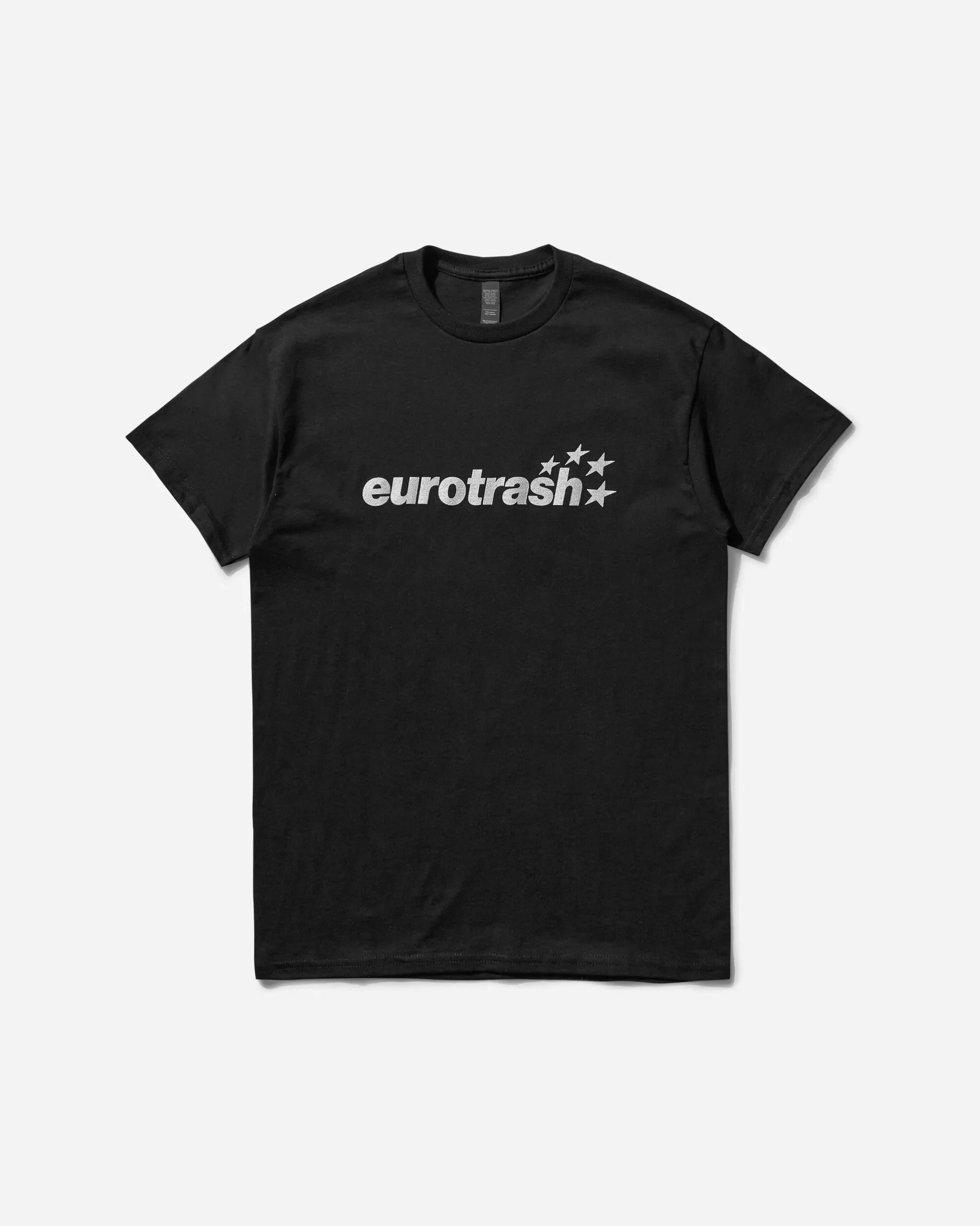 Herren Corbin Shaw EUROTRASH T-Shirt Schwarz